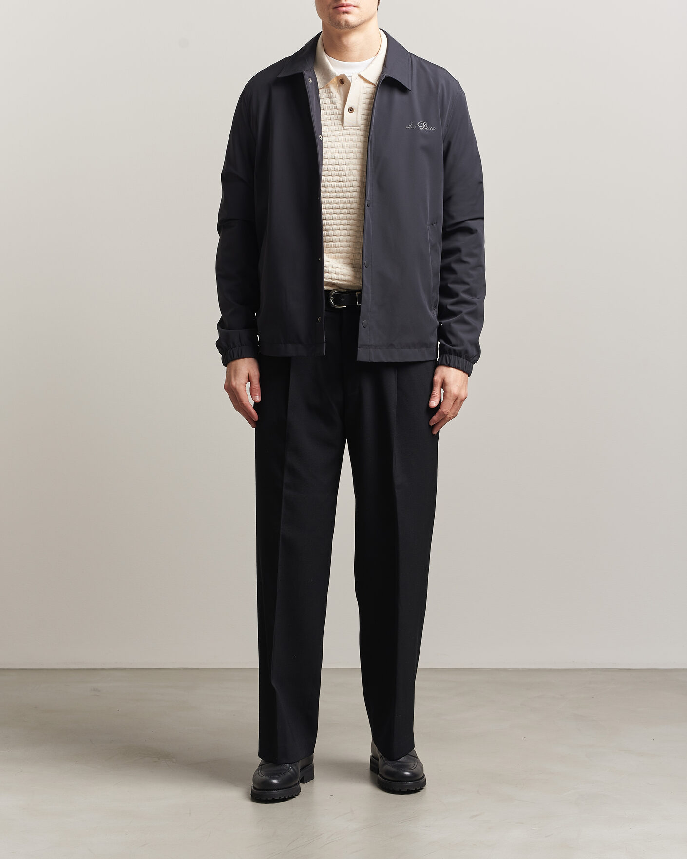 Uomini | Giacche | LES DEUX | Idris Coach Jacket Black
