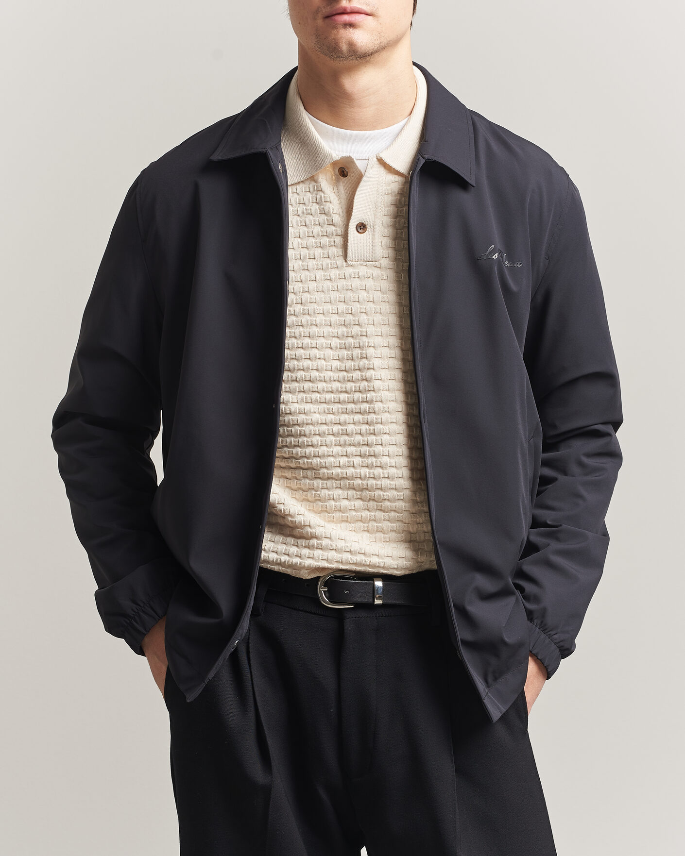 Uomini | Giacche | LES DEUX | Idris Coach Jacket Black