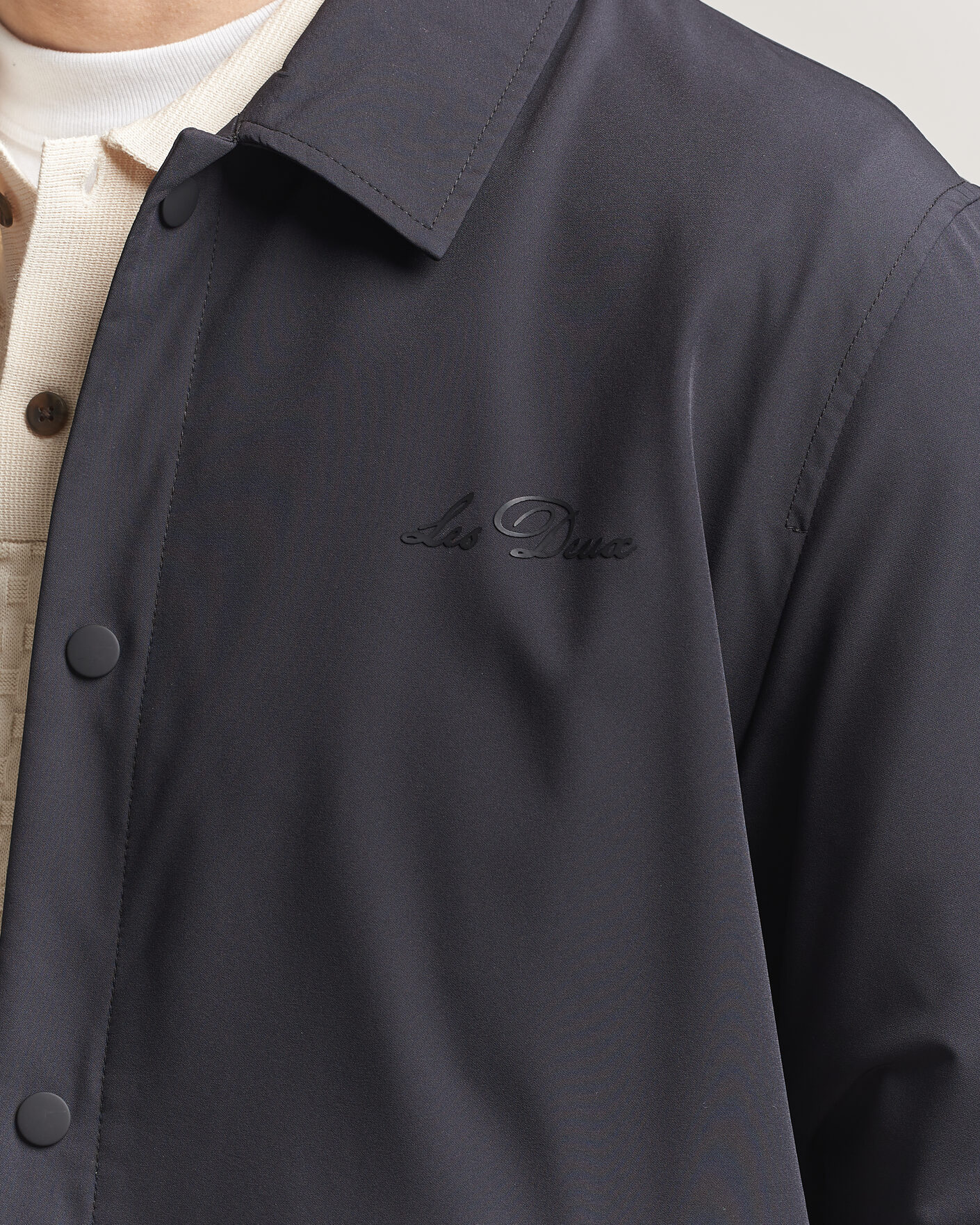 Uomini | Giacche | LES DEUX | Idris Coach Jacket Black
