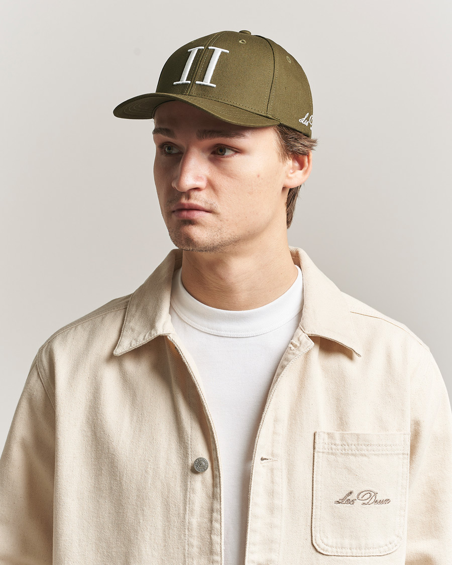 Uomini | Cappelli & Berretti | LES DEUX | Encore Organic Baseball Cap Olive Night