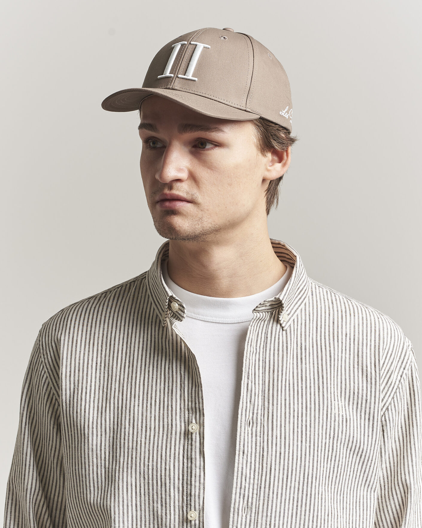 Uomini | Cappelli & Berretti | LES DEUX | Encore Organic Baseball Cap Walnut Brown