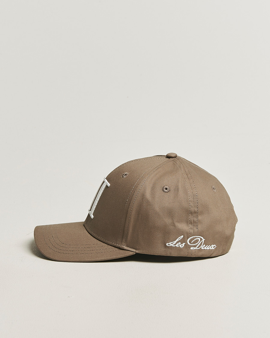 Uomini | Cappelli & Berretti | LES DEUX | Encore Organic Baseball Cap Walnut Brown