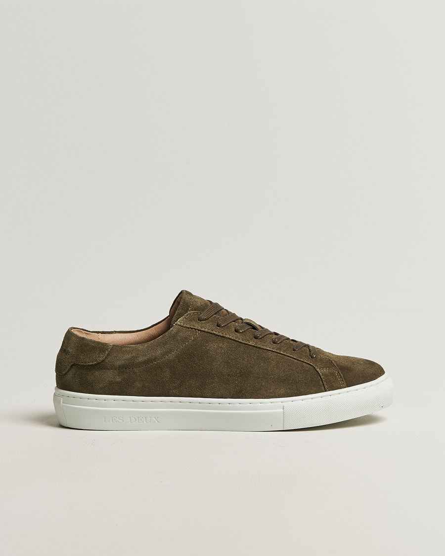 Uomini | Sneakers | LES DEUX | Theodor Suede Sneakers Teak Brown