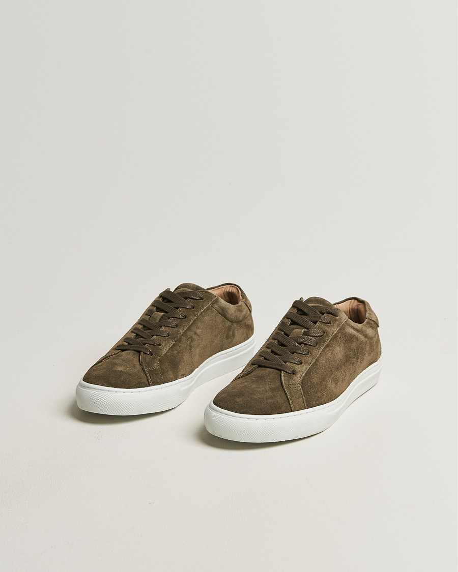 Uomini | Sneakers | LES DEUX | Theodor Suede Sneakers Teak Brown