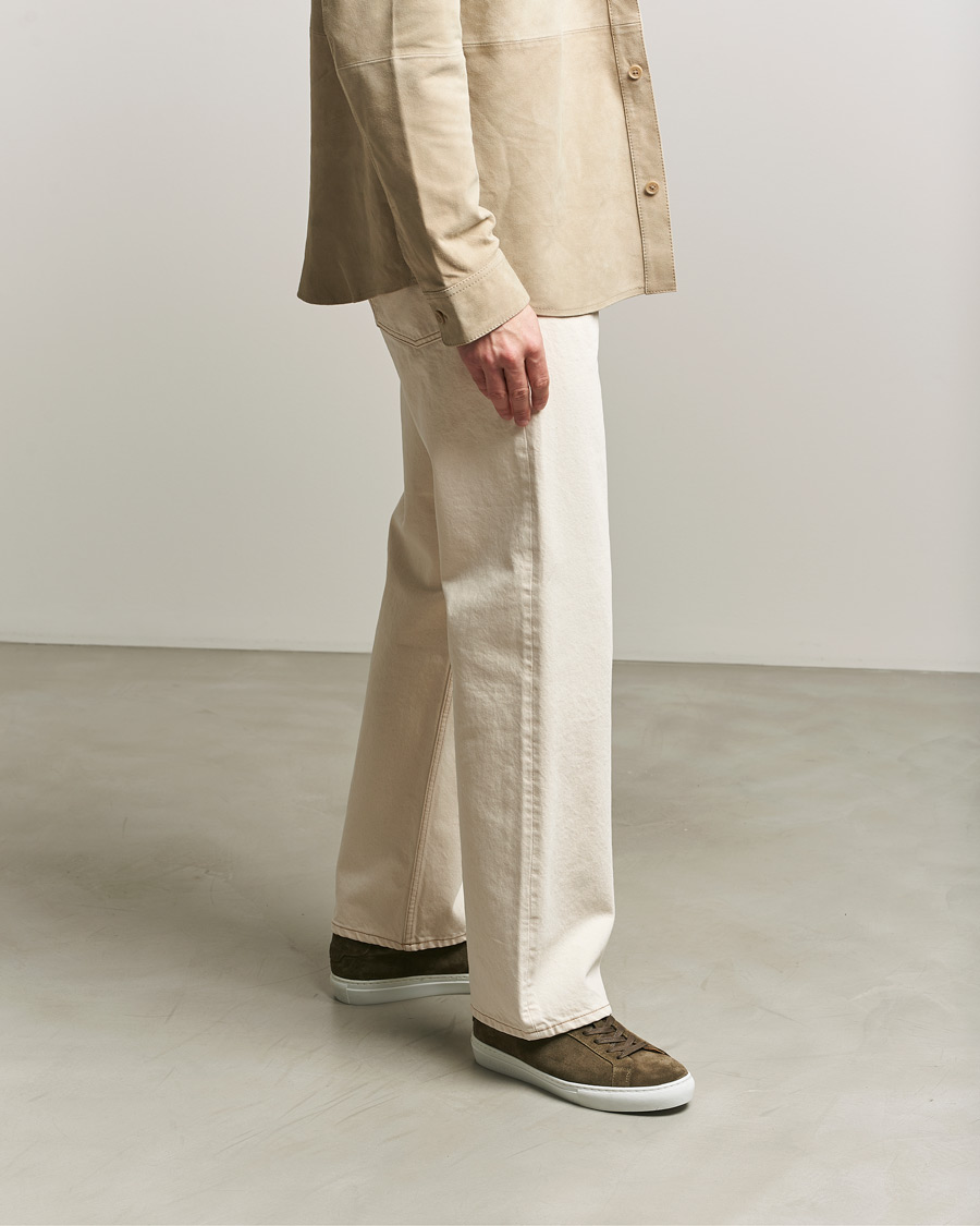 Uomini | Sneakers | LES DEUX | Theodor Suede Sneakers Teak Brown