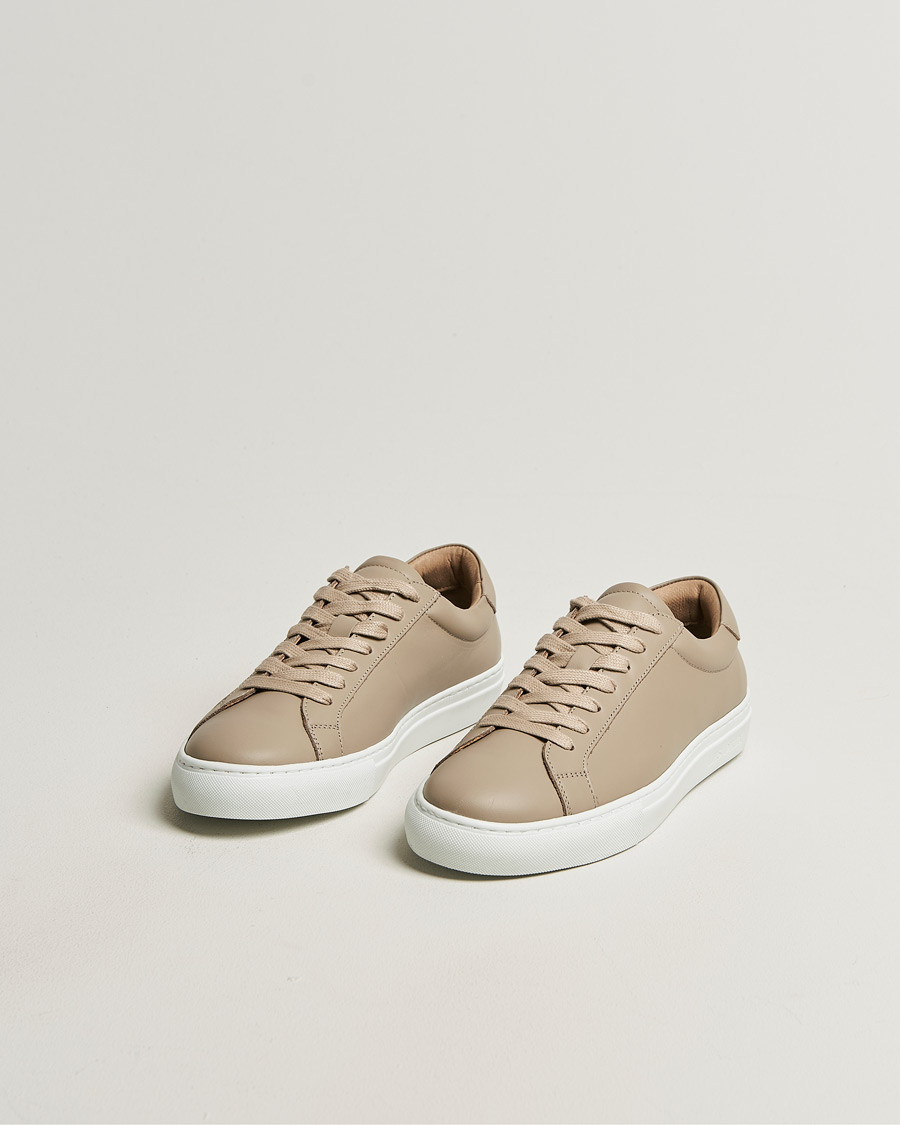 Uomini | Sneakers | LES DEUX | Theodor Leather Sneakers Irish Cream Beige