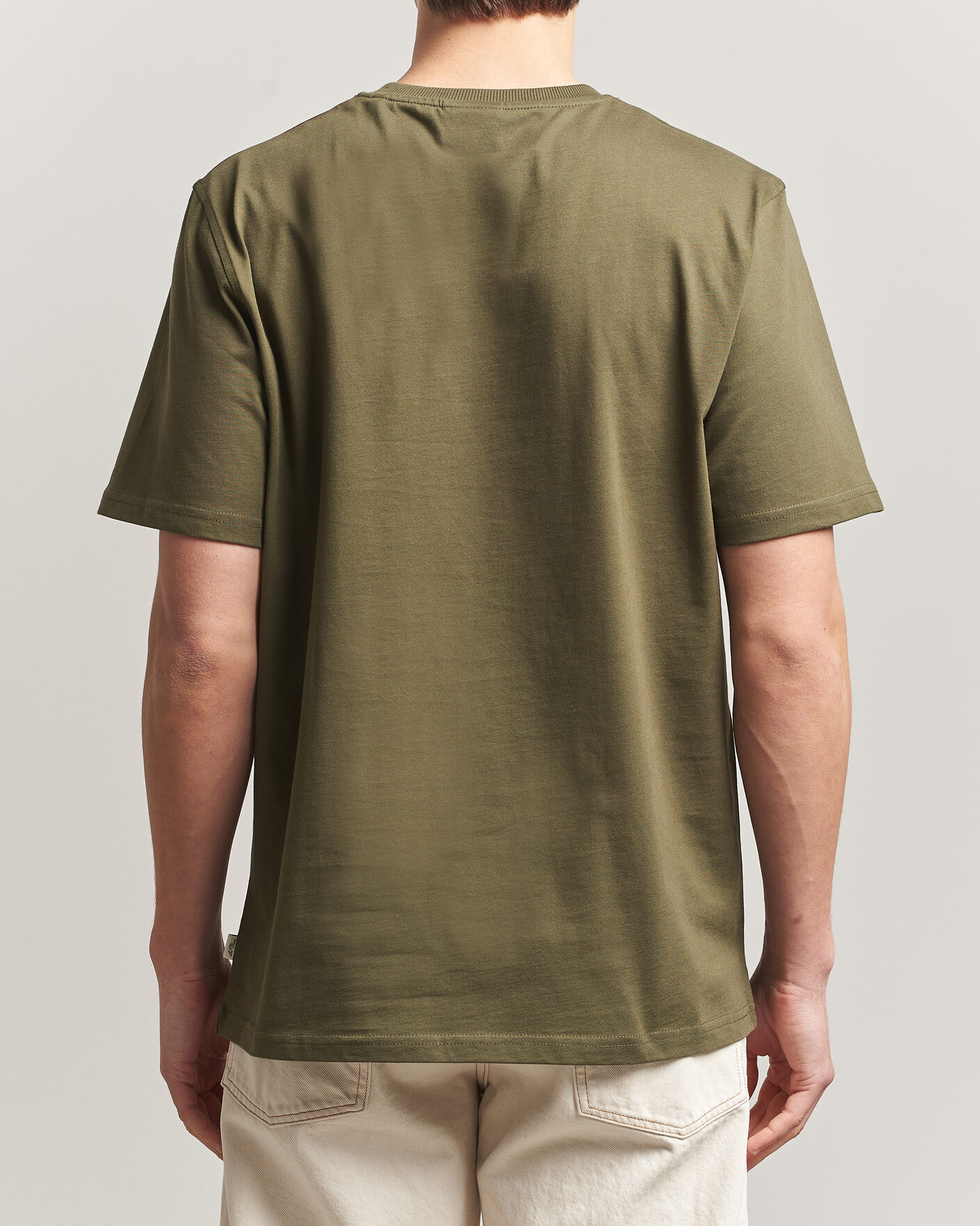 Uomini | T-shirt | LES DEUX | Brday Emblem T-Shirt Olive Night Green