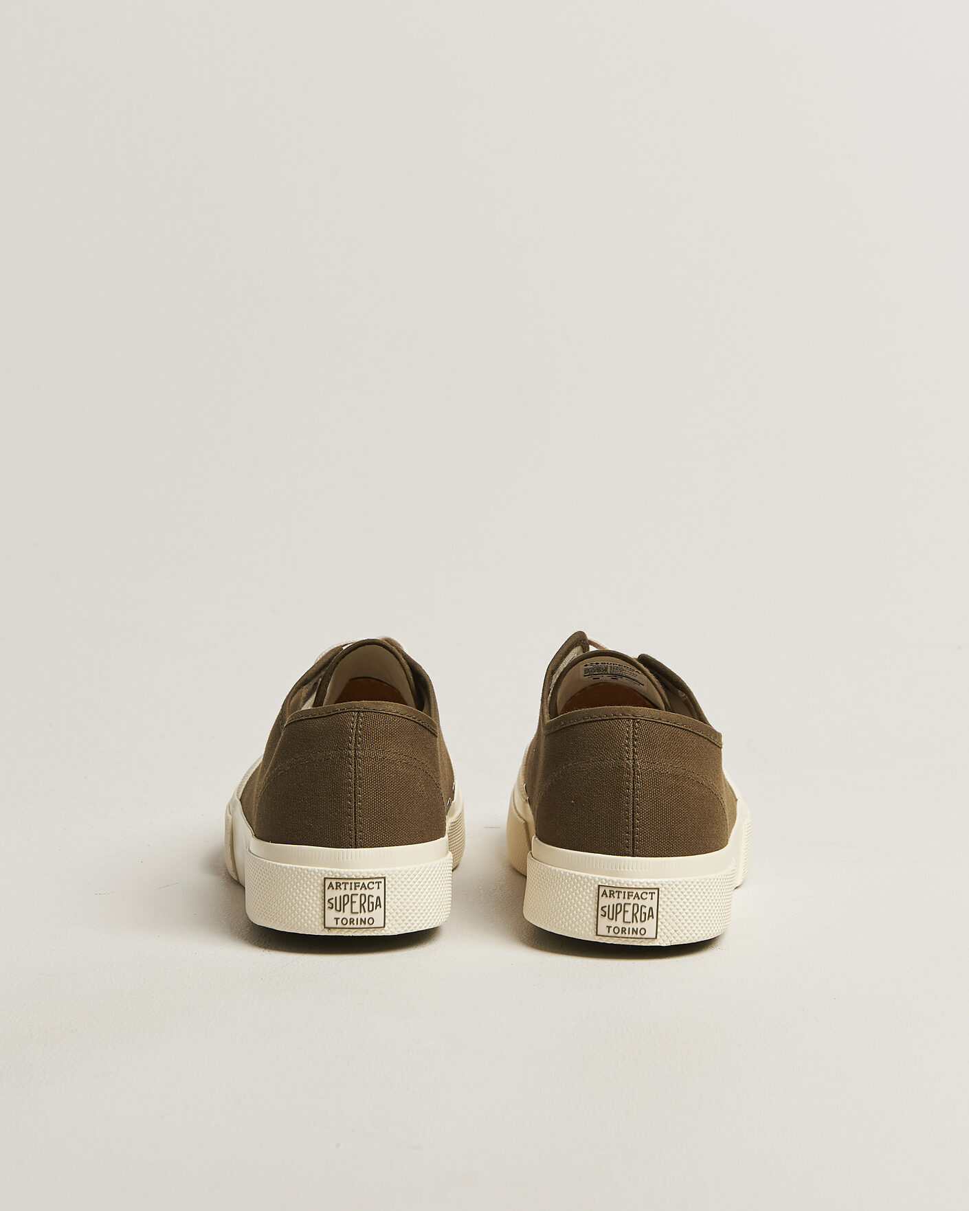 Uomini | Sneakers | Superga | 2432 Works Low Cut Canvas Green