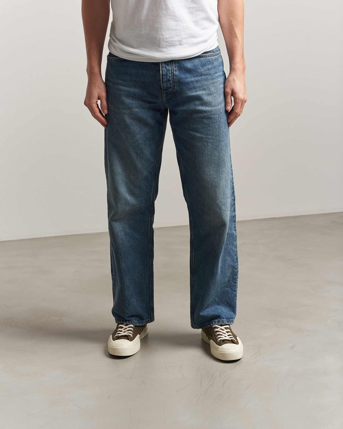 Uomini | Sneakers | Superga | 2432 Works Low Cut Canvas Green