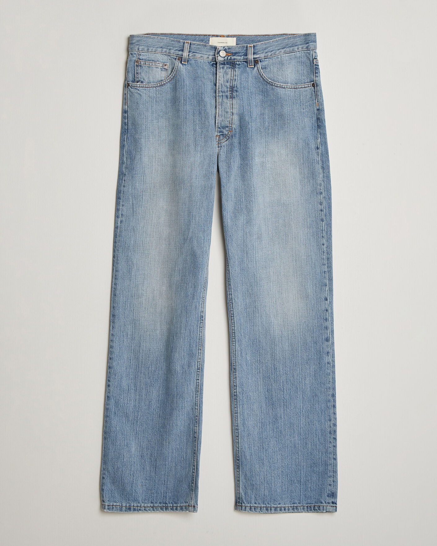 Uomini | Jeans | Jeanerica | VM009 Vega Jeans Light Blue Righe