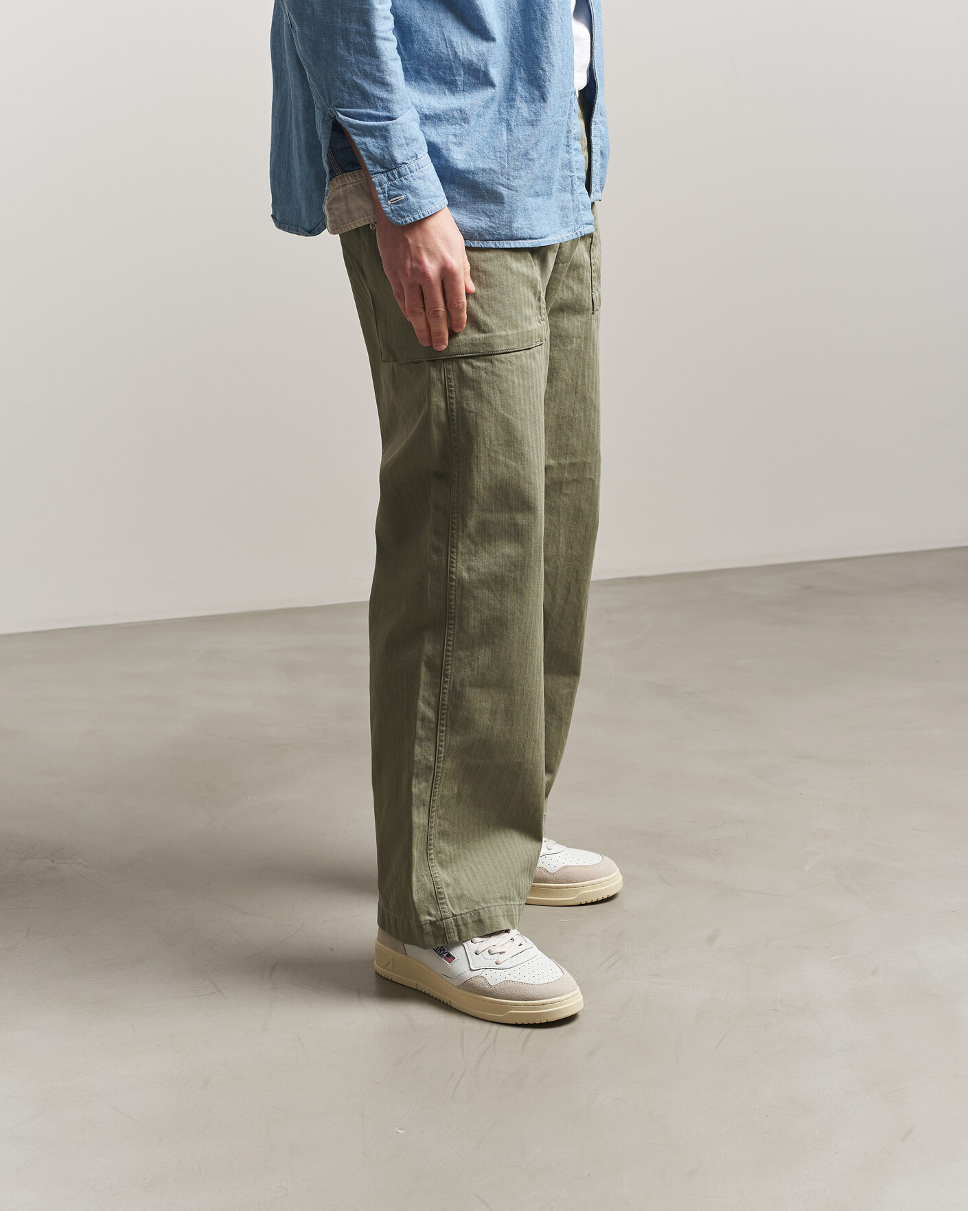 Uomini | Sneakers | Autry | Medalist Low Leather/Suede Sneaker White/Teak