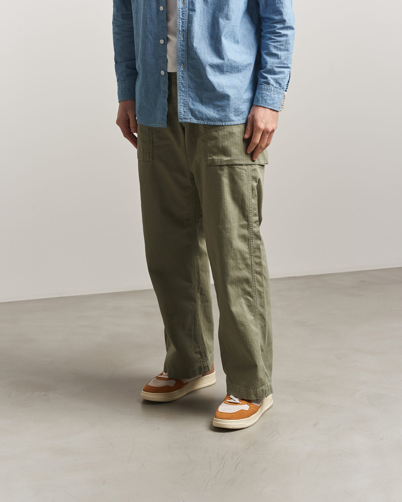 Uomini | Sneakers | Autry | Medalist Low Suede Mix Sneaker Antilop/White/Brown