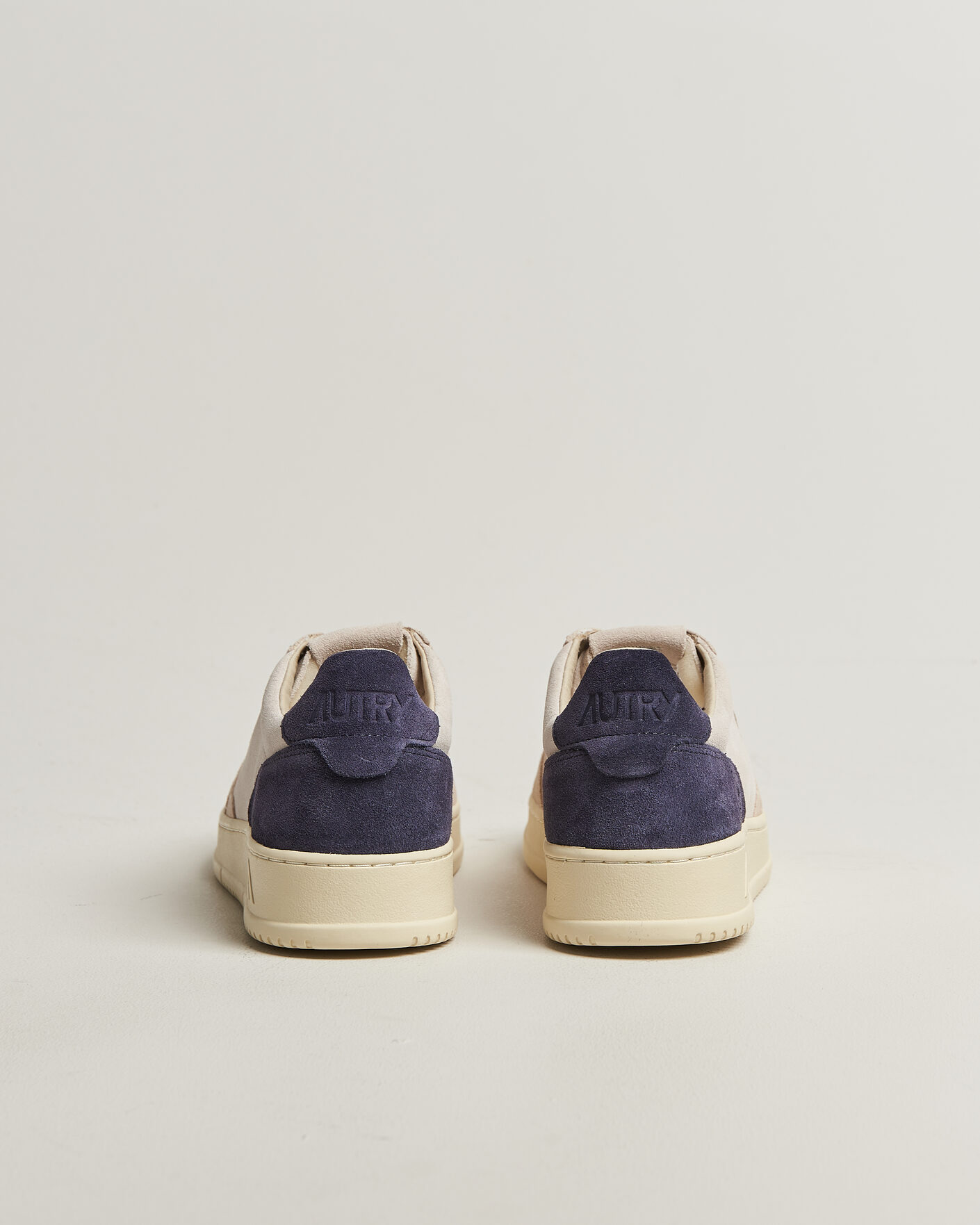 Uomini | Sneakers | Autry | Medalist Low Suede Mix Sneaker Blue/White/Sand