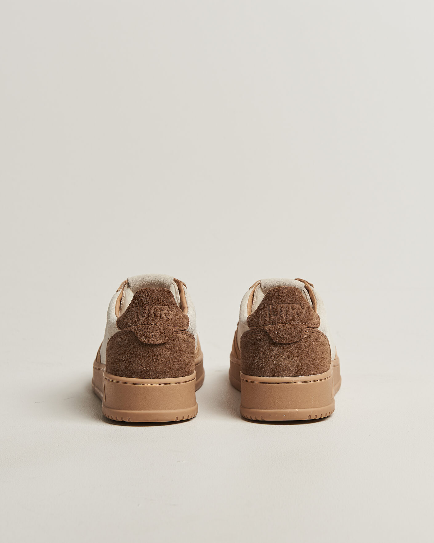 Uomini | Sneakers | Autry | Medalist Low Suede Mix Sneaker Tundra/Egg/Peanut
