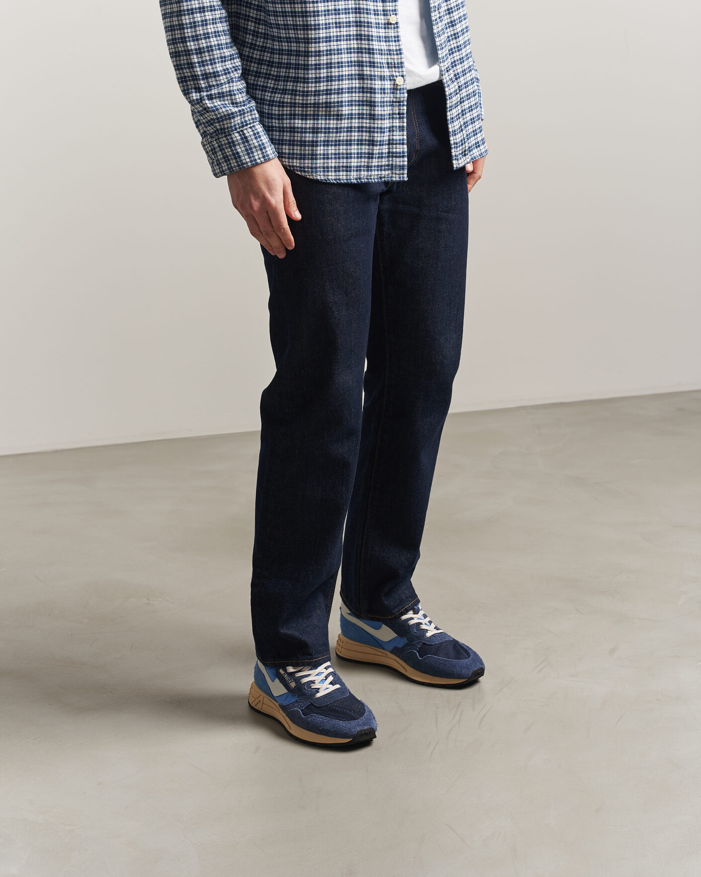 Uomini | Sneakers | Autry | Reelwind Running Sneaker Bluette/Digital Blue