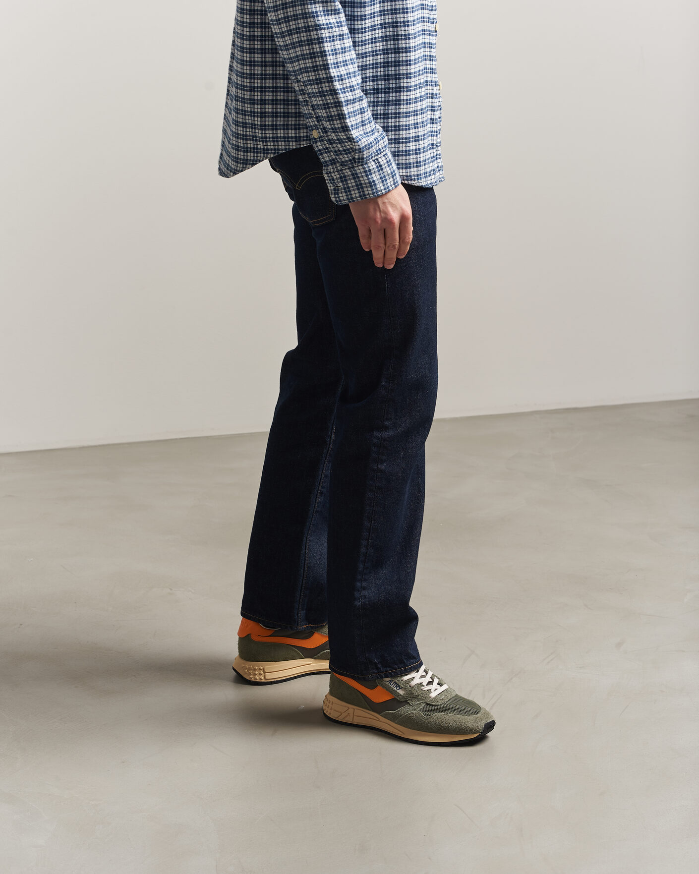 Uomini | Sneakers | Autry | Reelwind Running Sneaker Salvia/Smoked  Green