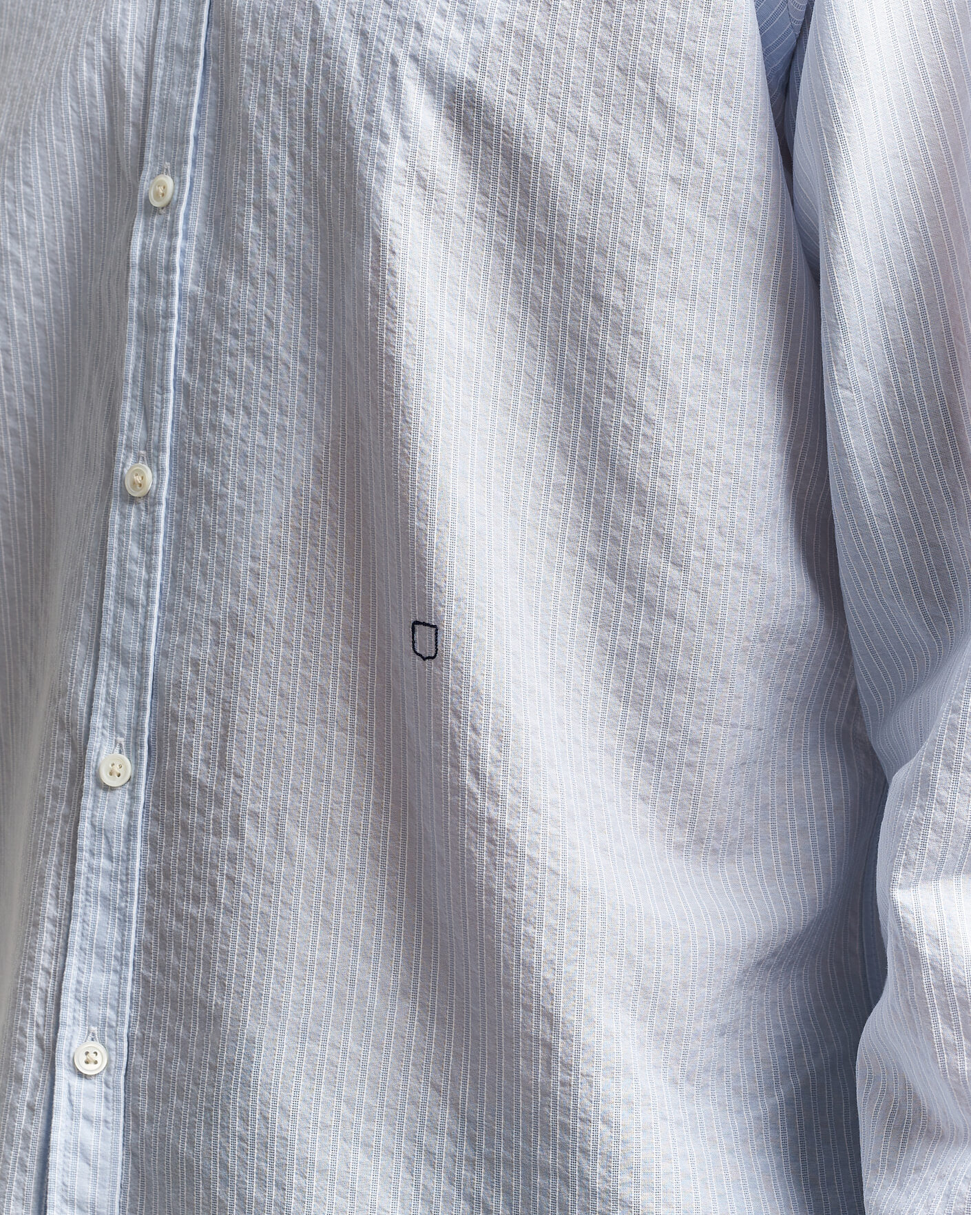 Uomini | Camicie | Massimo Alba | Genova Striped Shirt Sky Blue