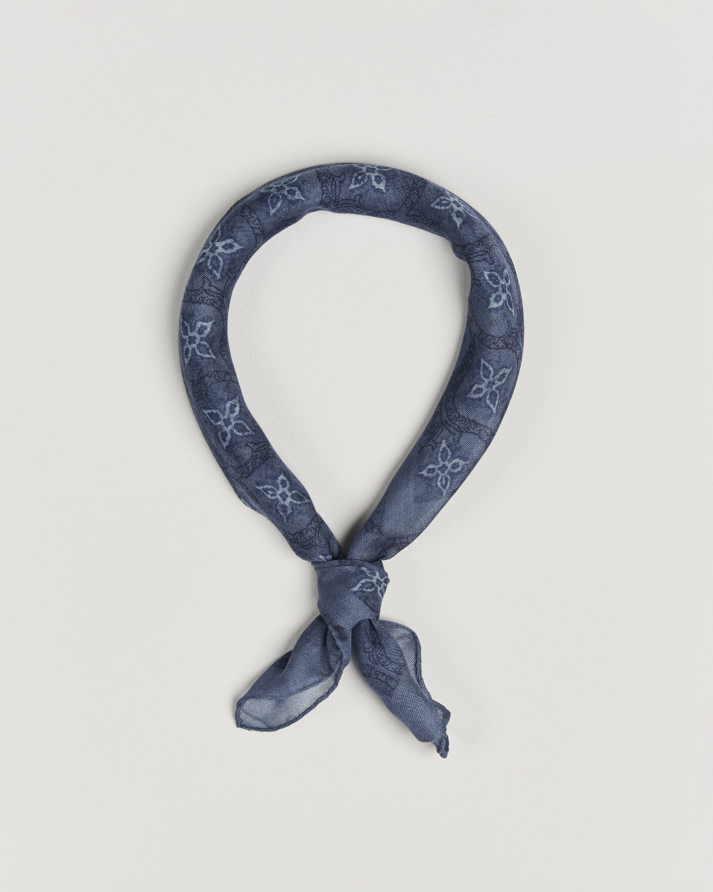 Uomini | Sciarpe | Massimo Alba | Cashmere/Silk Bandana Navy