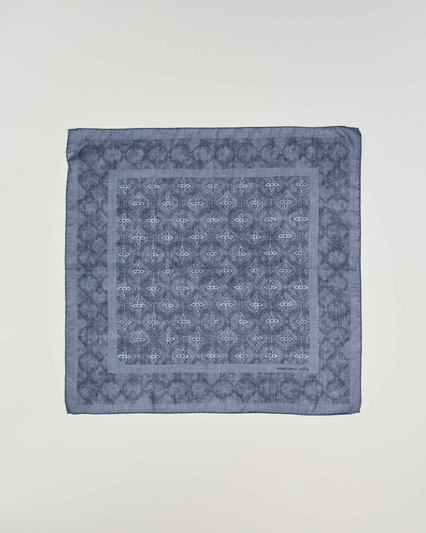 Uomini | Sciarpe | Massimo Alba | Cashmere/Silk Bandana Navy