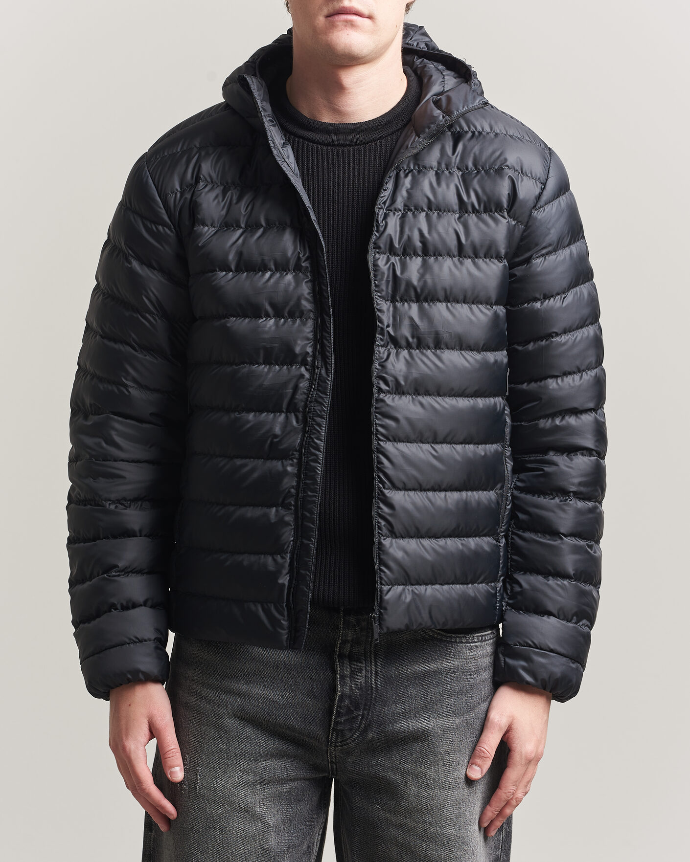 Uomini | Giacche | Canada Goose Black Label | Canada Goose Stratus Down Hoody Black