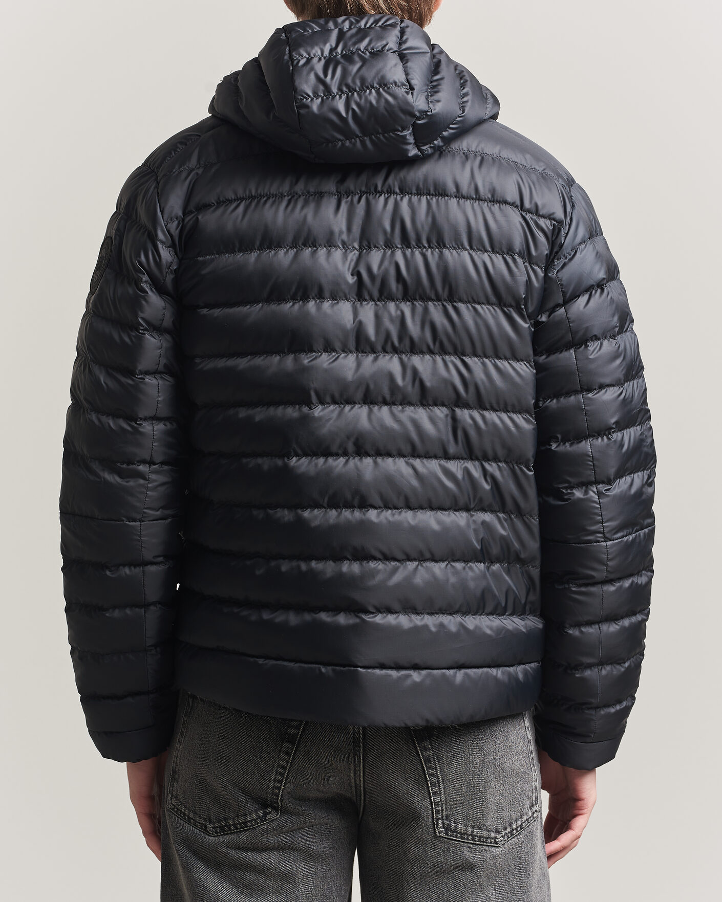 Uomini | Giacche | Canada Goose Black Label | Canada Goose Stratus Down Hoody Black