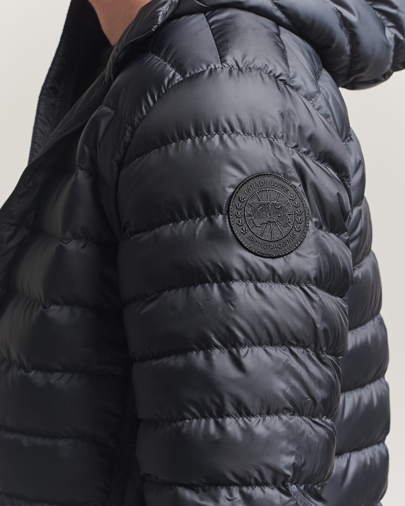 Uomini | Giacche | Canada Goose Black Label | Canada Goose Stratus Down Hoody Black