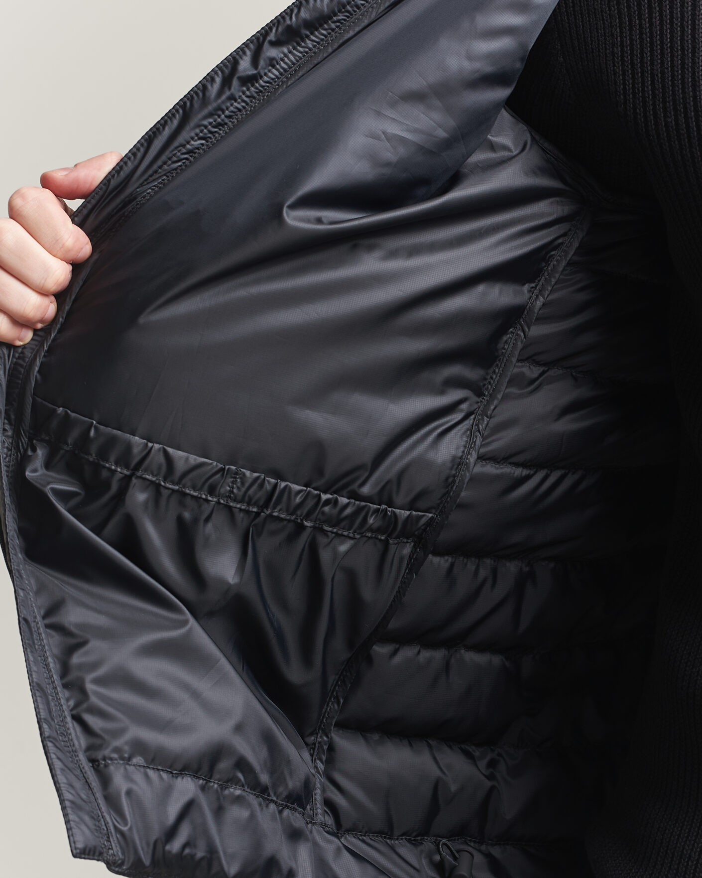 Uomini | Giacche | Canada Goose Black Label | Canada Goose Stratus Down Hoody Black