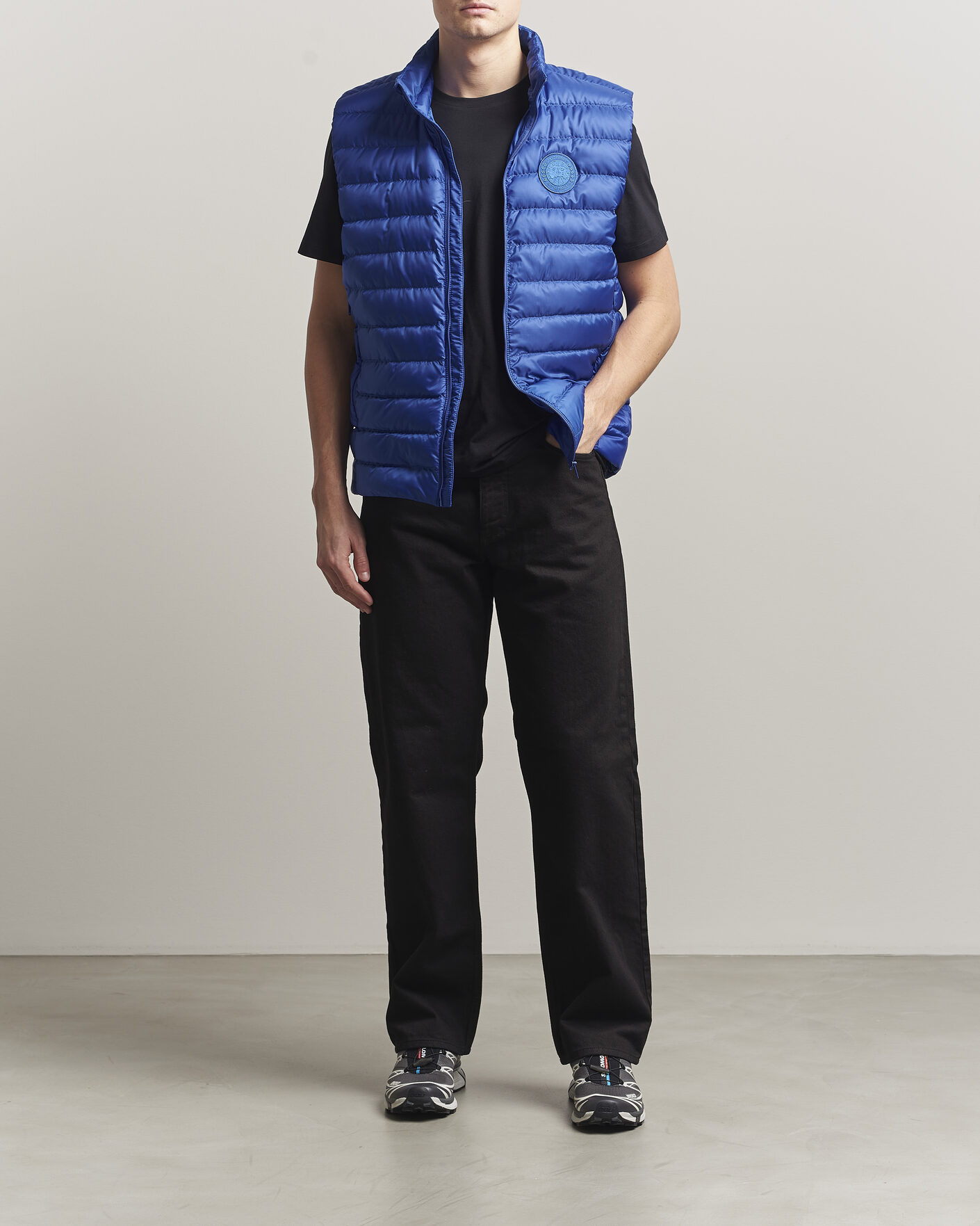 Uomini | Gilet | Canada Goose | Stratus Down Vest Azurite Blue