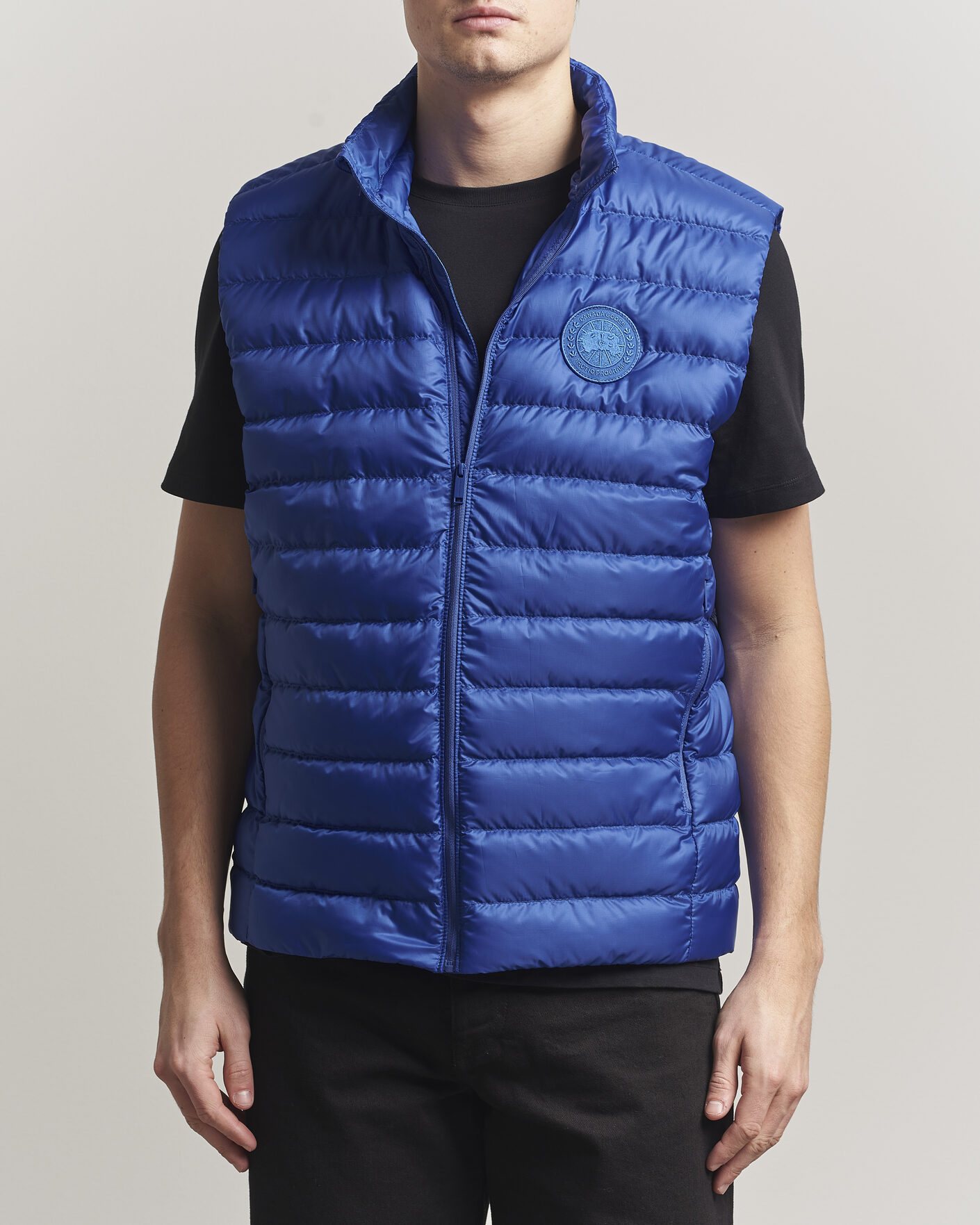 Uomini | Gilet | Canada Goose | Stratus Down Vest Azurite Blue