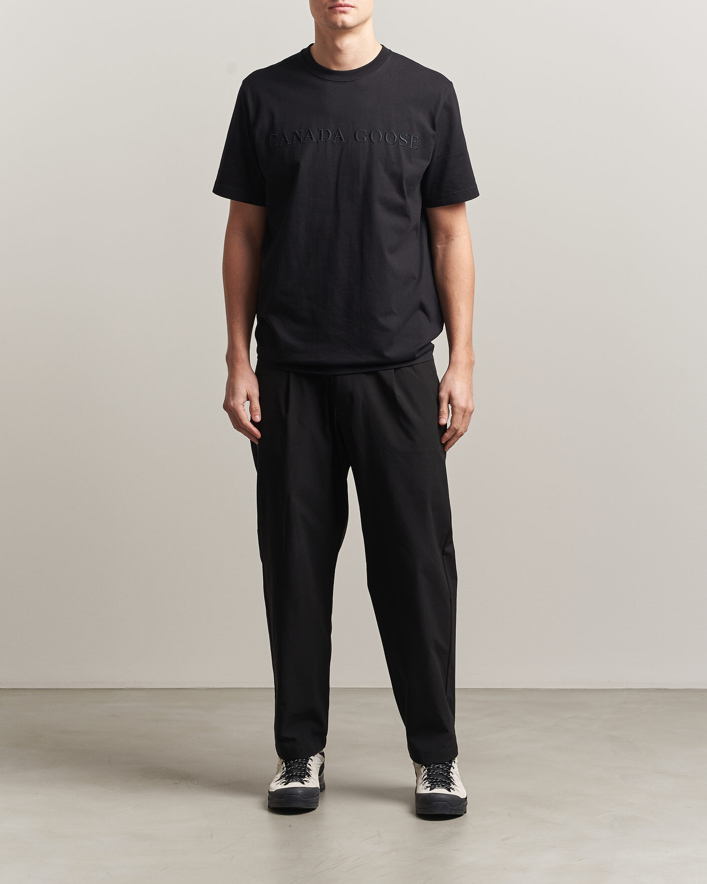 Uomini | T-shirt | Canada Goose | Vantage Wordmark T-Shirt Black