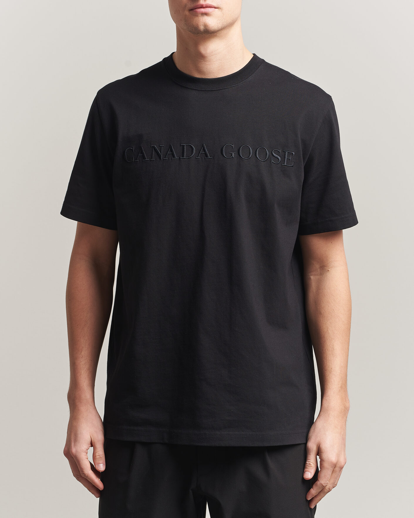 Uomini | T-shirt | Canada Goose | Vantage Wordmark T-Shirt Black
