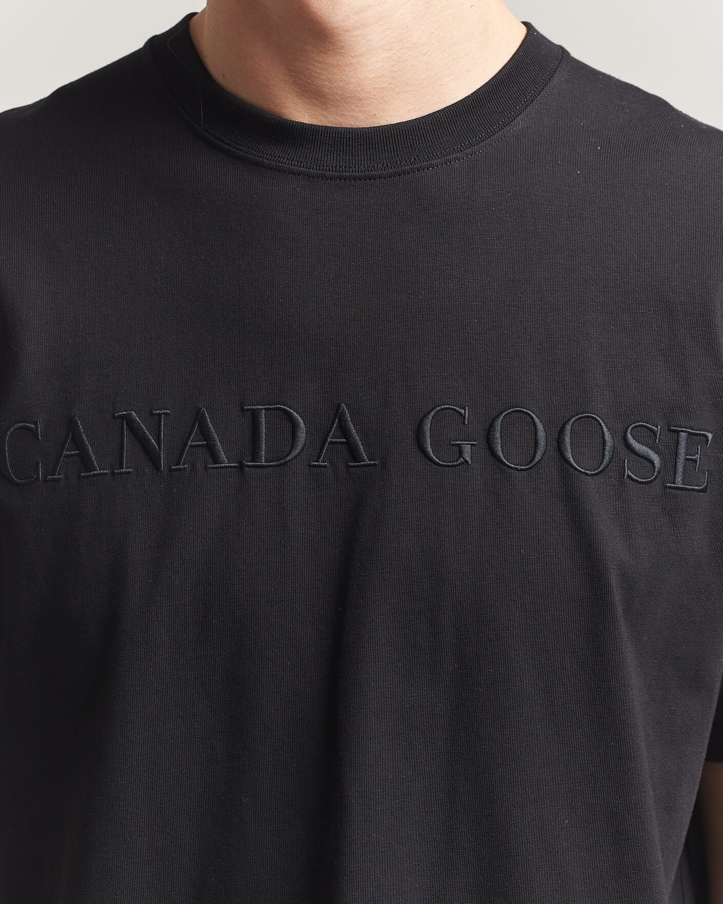 Uomini | T-shirt | Canada Goose | Vantage Wordmark T-Shirt Black