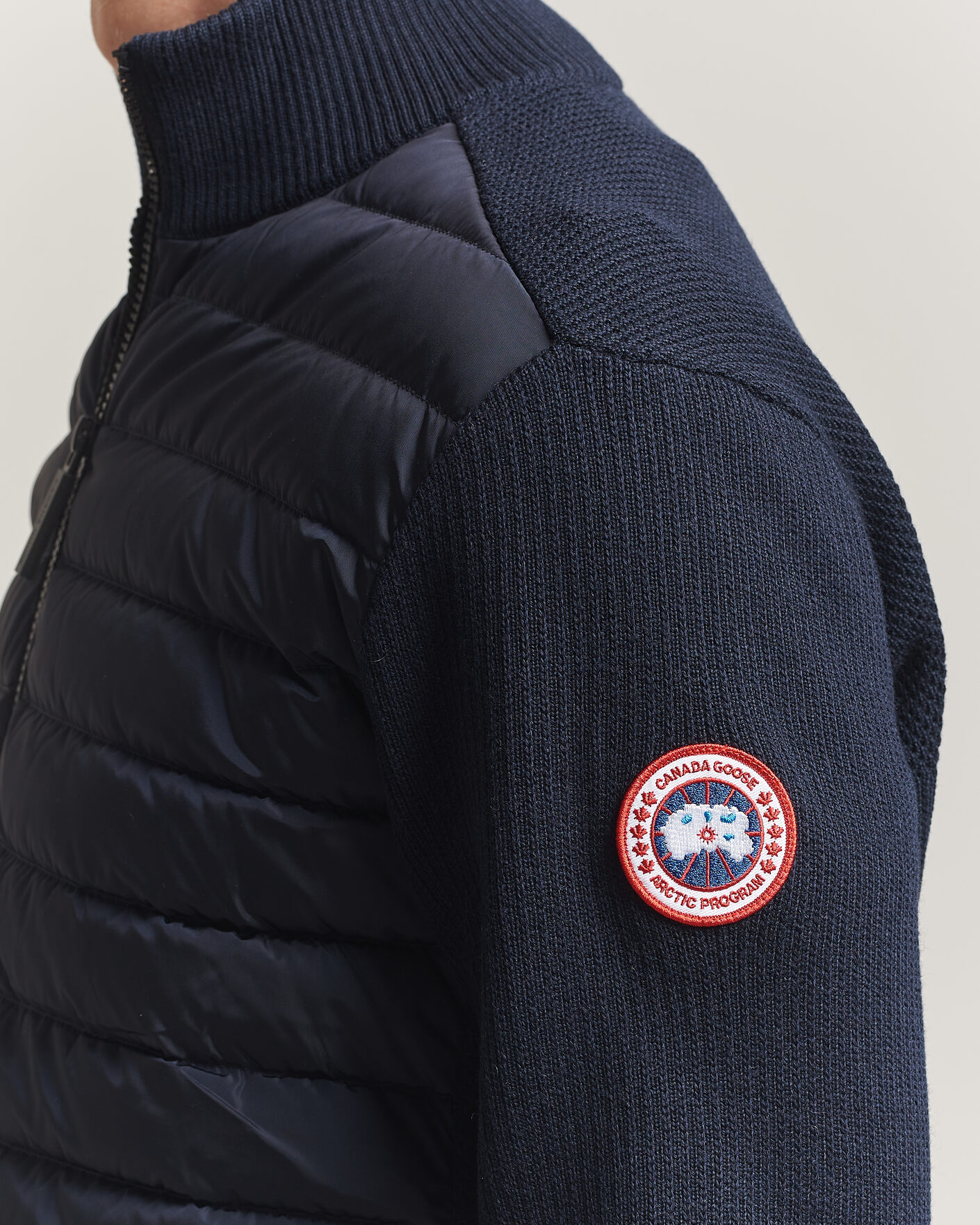 Uomini | Giacche | Canada Goose | Hybridge Knit Jacket Nocturne