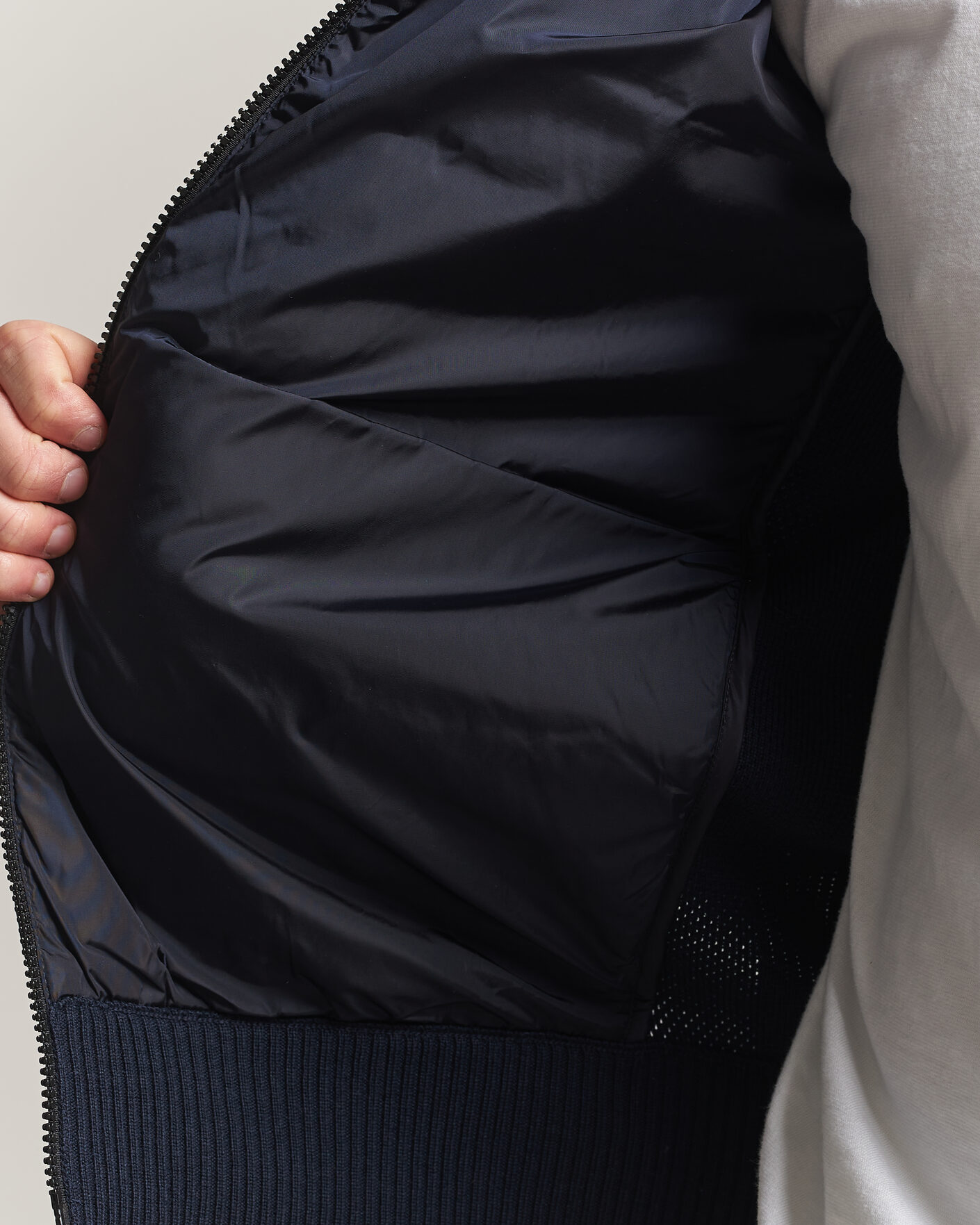 Uomini | Giacche | Canada Goose | Hybridge Knit Jacket Nocturne