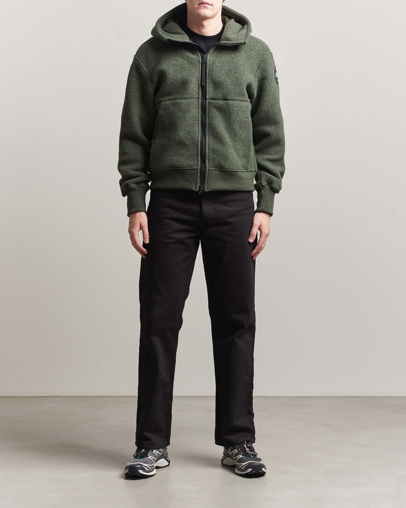 Uomini | Giacche | Canada Goose | BD Chillwack Fleece Bomber Moss Khaki