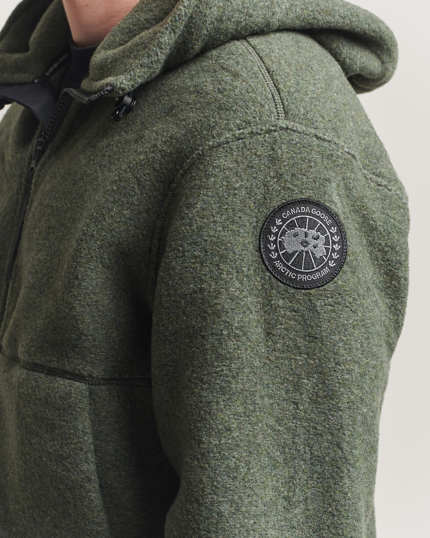 Uomini | Giacche | Canada Goose Black Label | Canada Goose BD Chillwack Fleece Bomber Moss Khaki