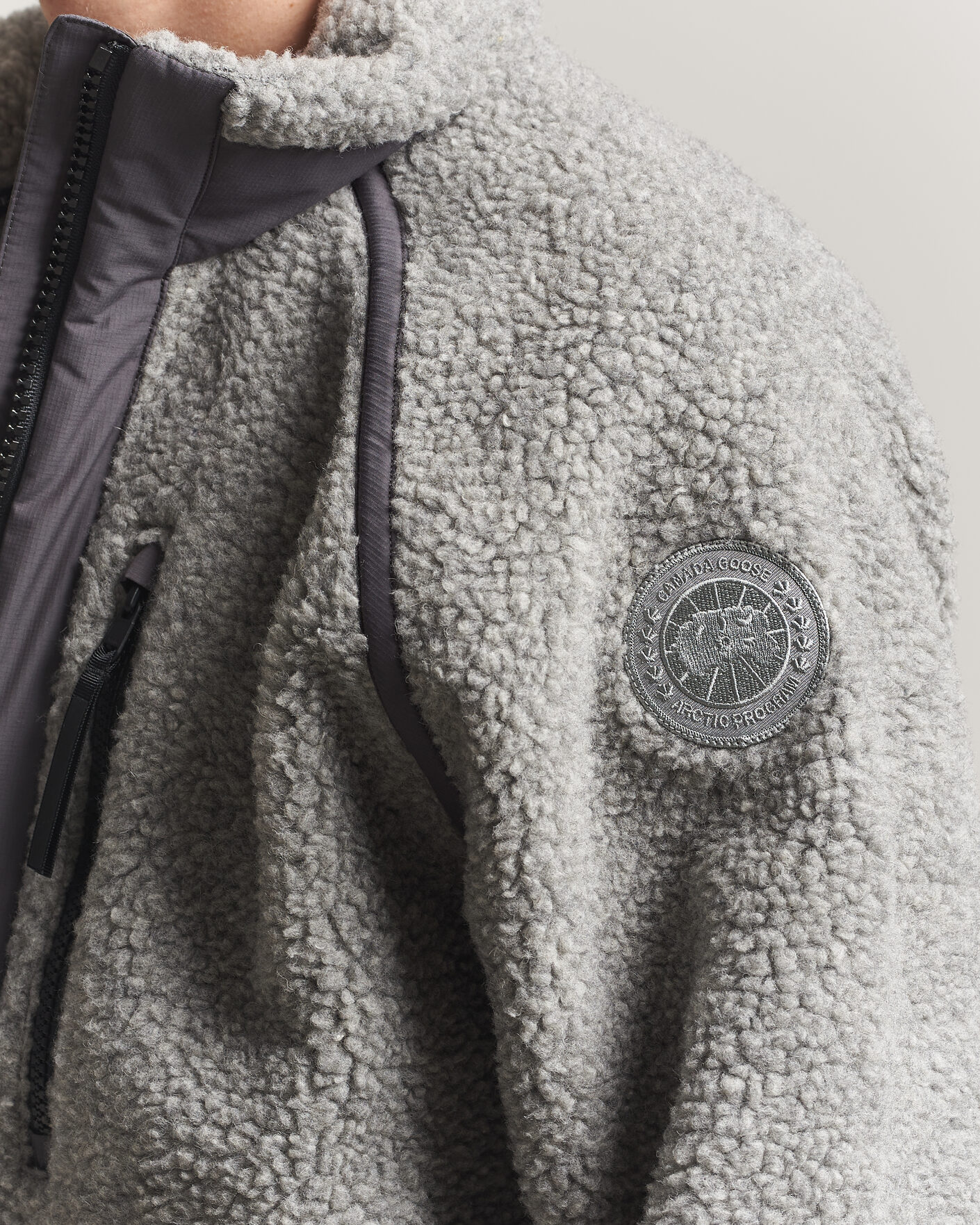 Uomini | Giacche | Canada Goose Black Label | Westport Fleece Jacket Stratus Grey