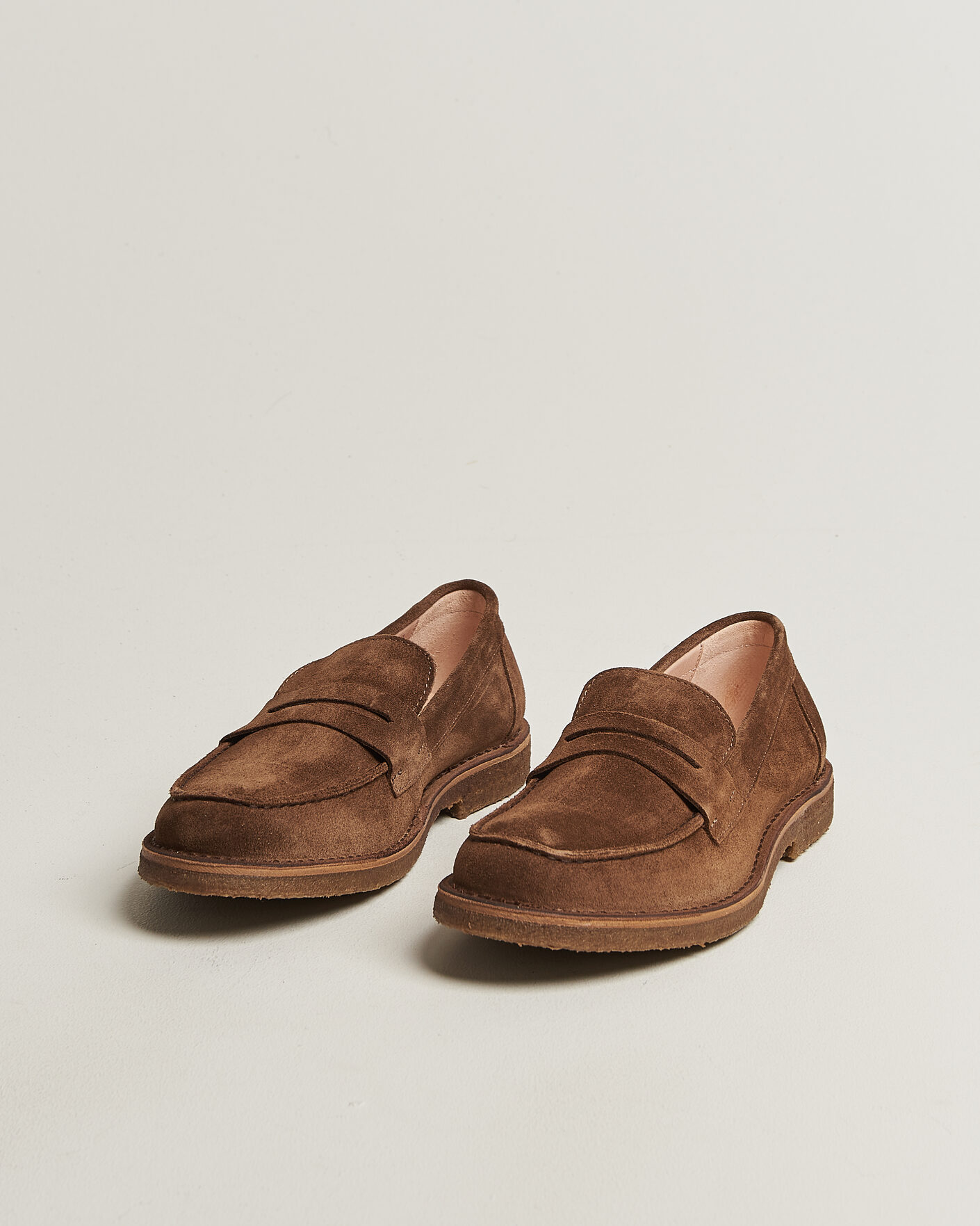 Uomini | Mocassini | Astorflex | Mokaflex Loafers Dark Khaki Suede