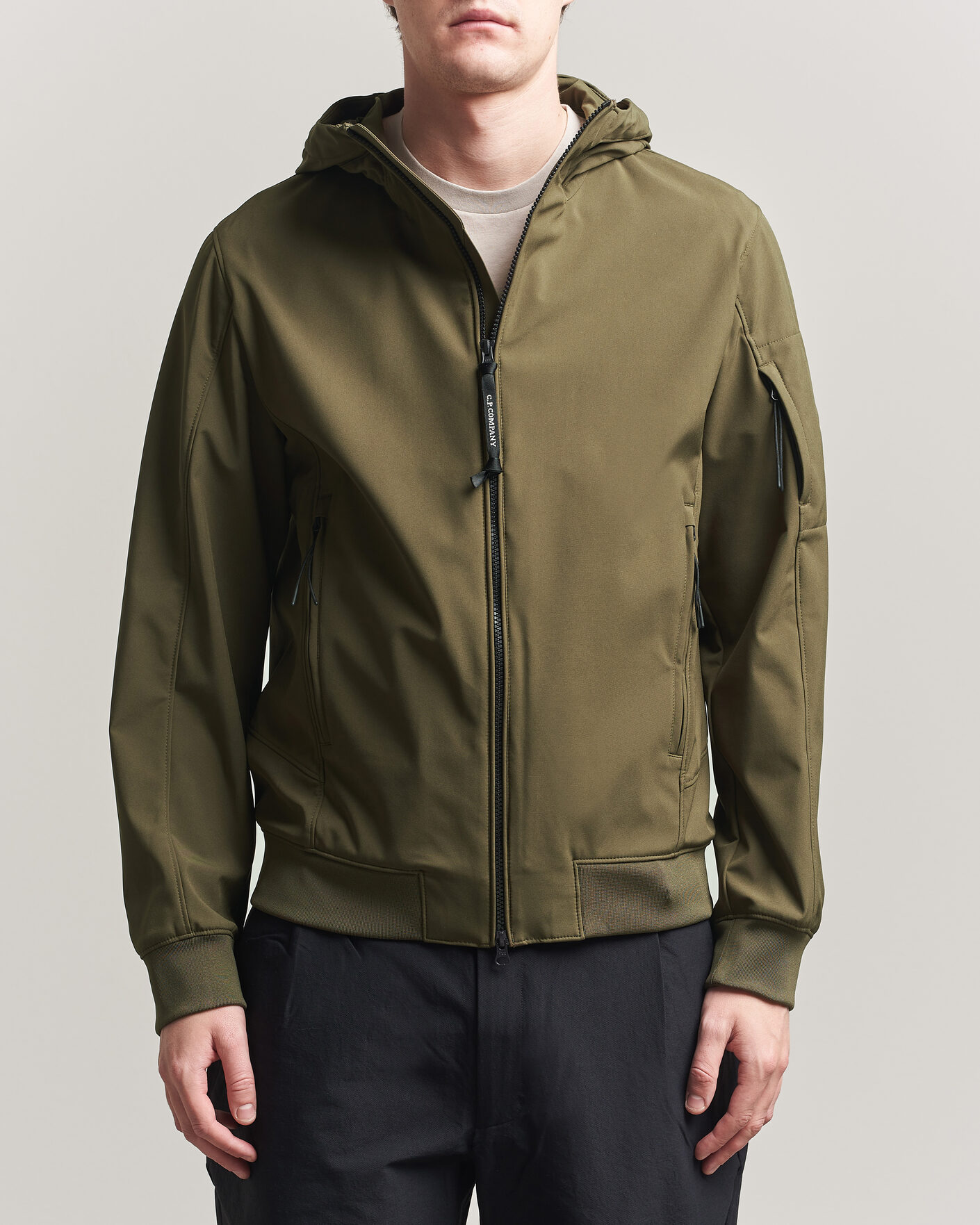 Uomini | Giacche | C.P. Company | Shell R Hooded Jacket Dark Green