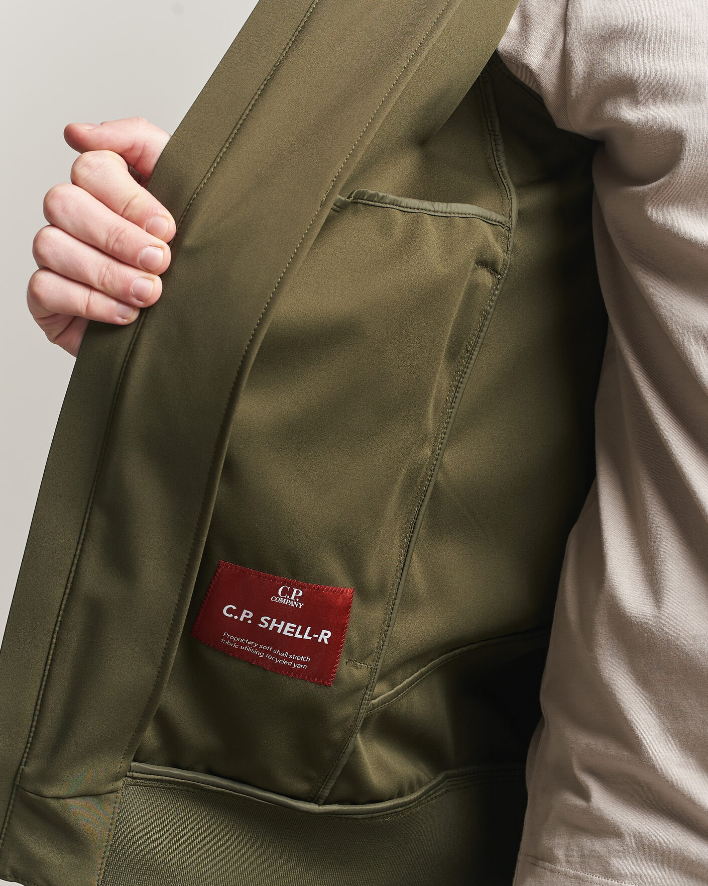Uomini | Giacche | C.P. Company | Shell R Hooded Jacket Dark Green
