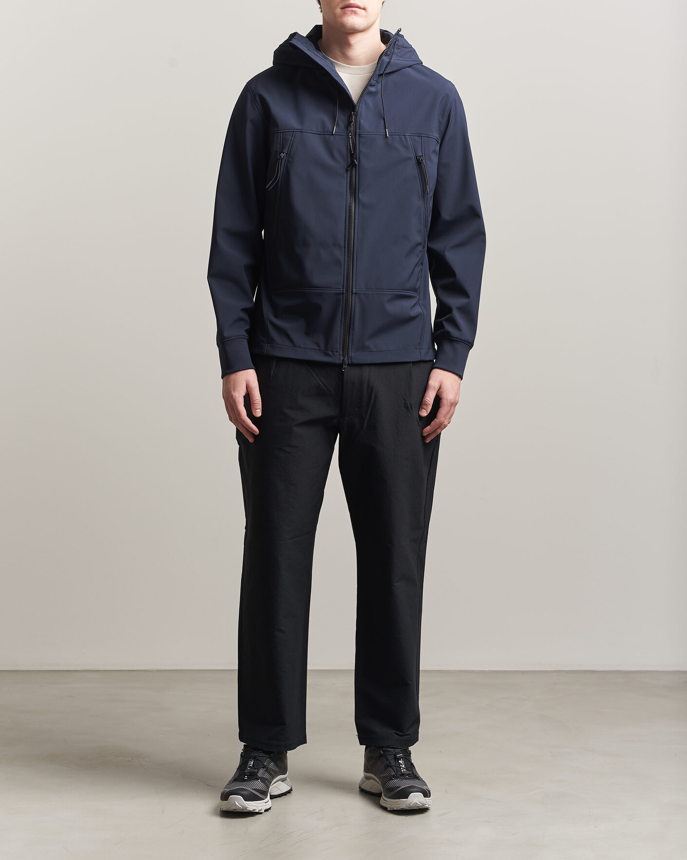 Uomini | Giacche | C.P. Company | Shell-R Goggle Hood Jacket Navy