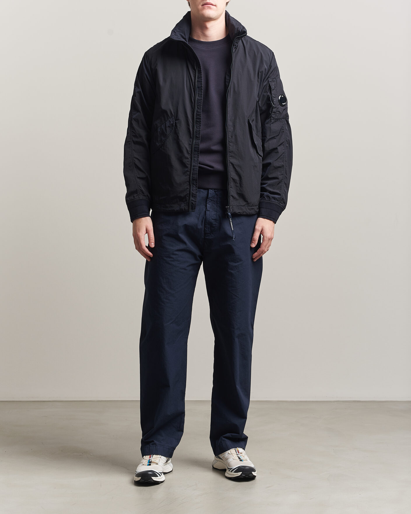 Uomini | Giacche | C.P. Company | Chrome R Coach Jacket Navy
