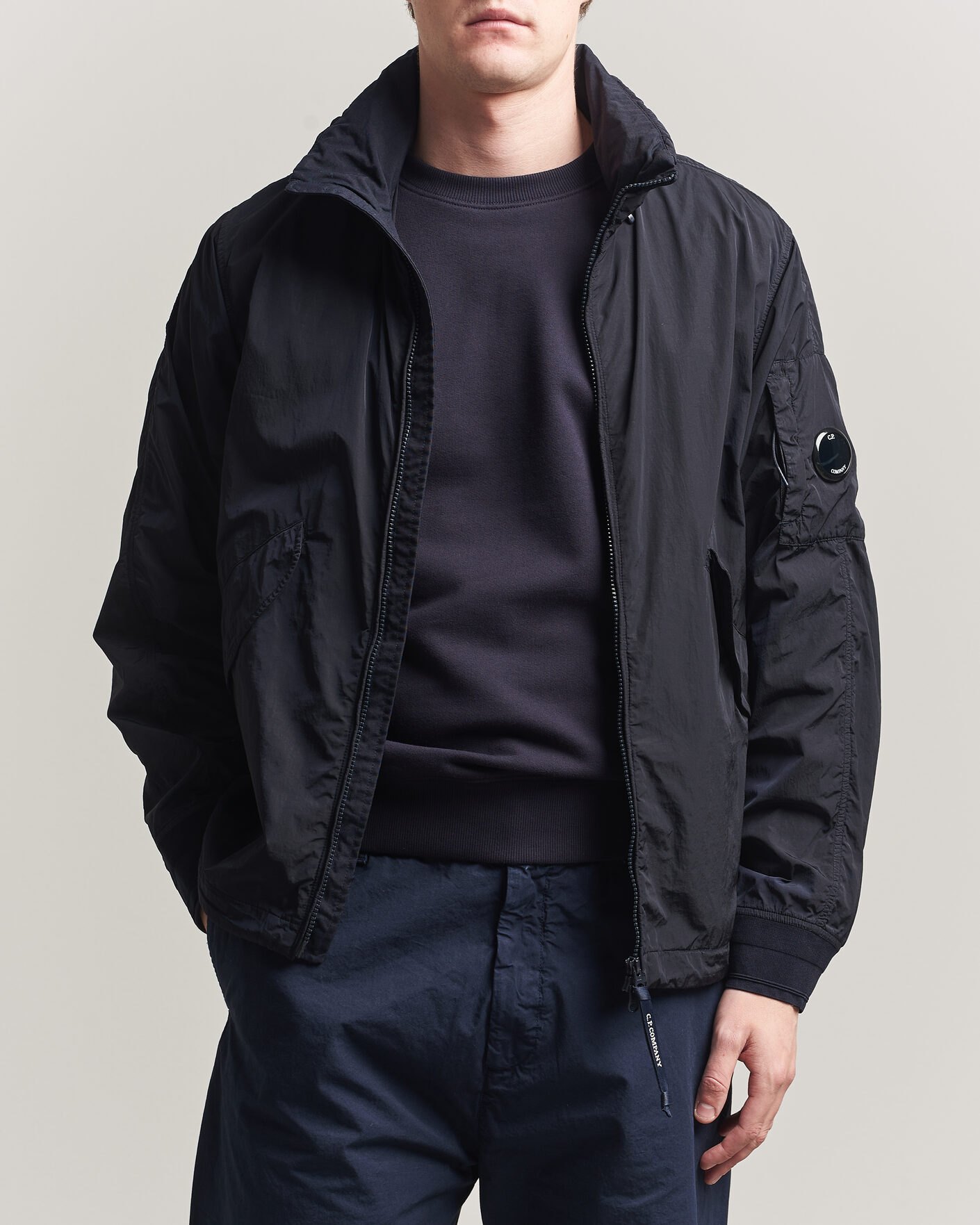 Uomini | Giacche | C.P. Company | Chrome R Coach Jacket Navy