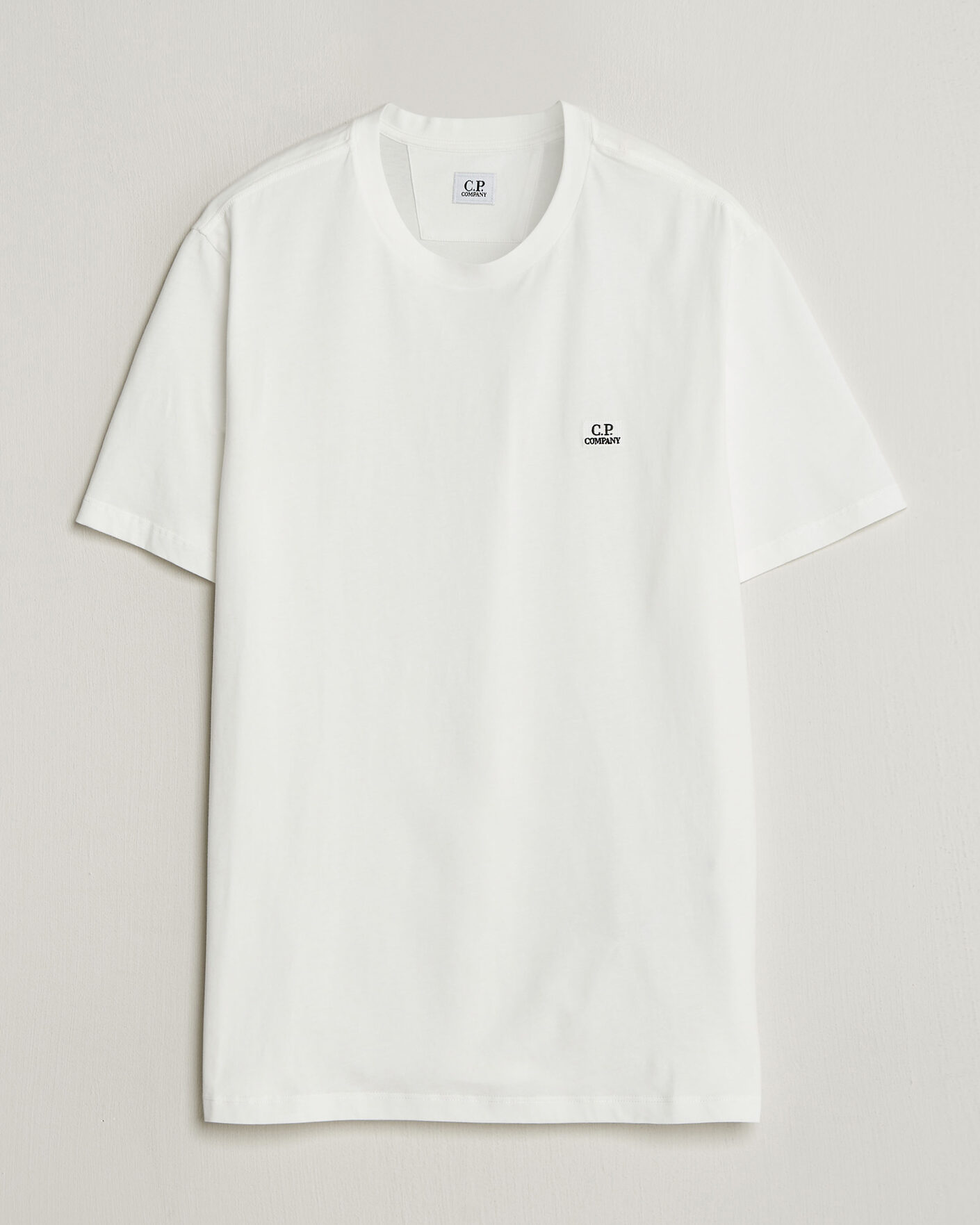 Uomini | T-shirt | C.P. Company | Short Sleeve Small Logo T-Shirt White