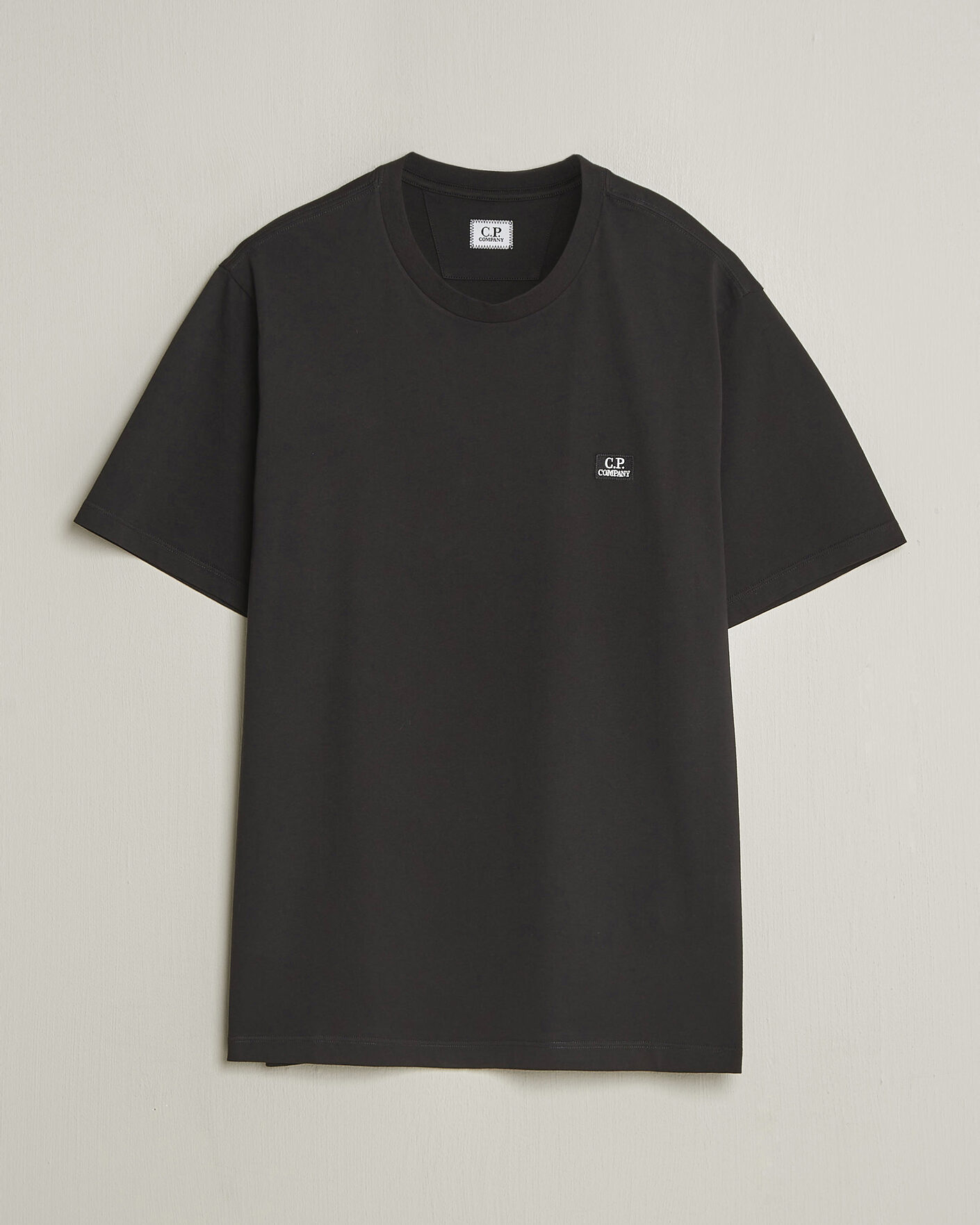 Uomini | T-shirt | C.P. Company | Short Sleeve Small Logo T-Shirt Black