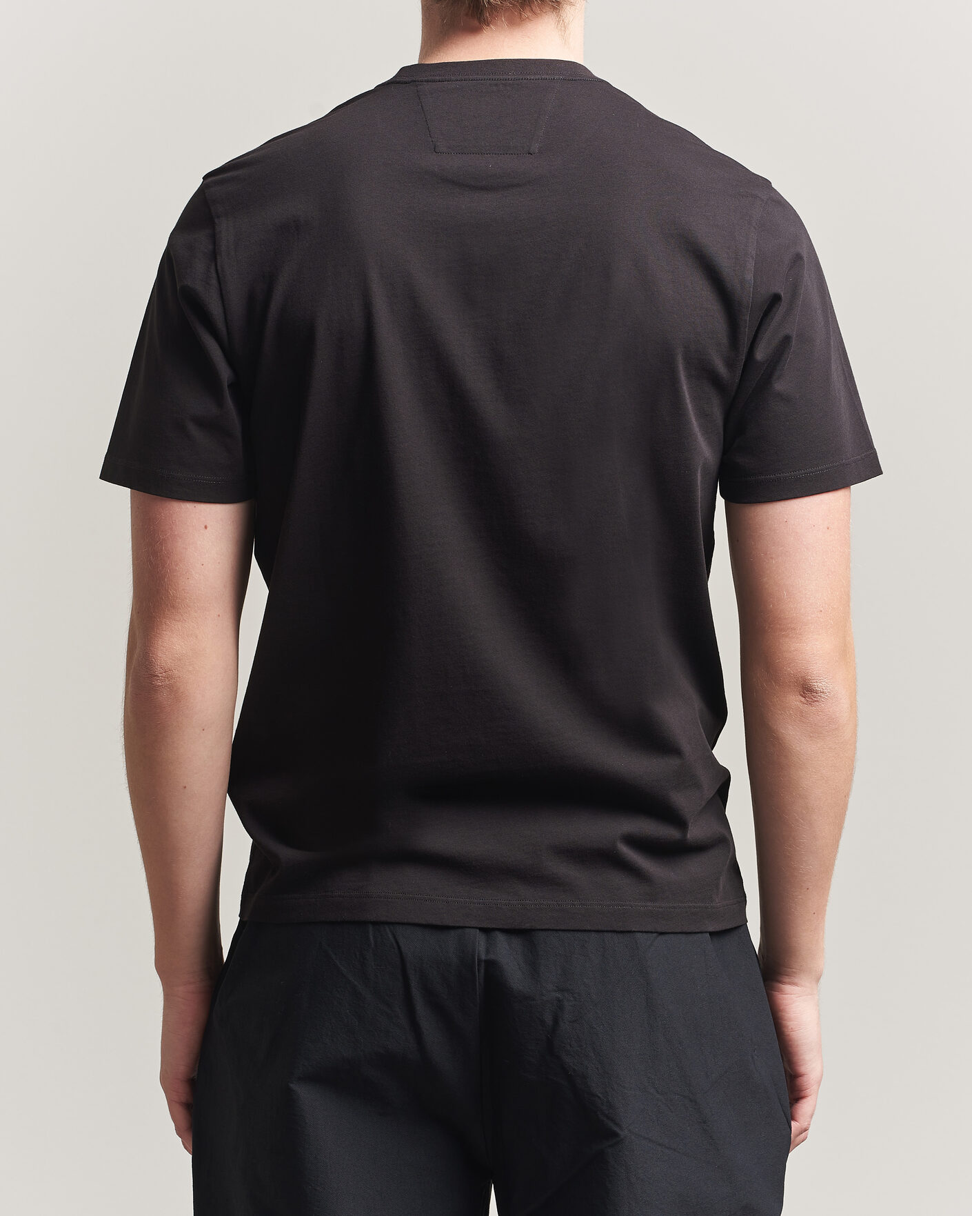Uomini | T-shirt | C.P. Company | Short Sleeve Small Logo T-Shirt Black