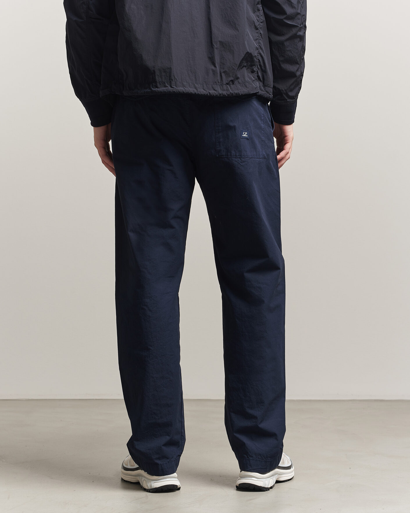 Uomini | Pantaloni | C.P. Company | Micro Reps Drawstring Pants Navy