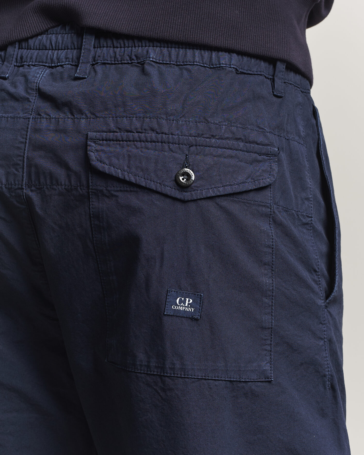 Uomini | Pantaloni | C.P. Company | Micro Reps Drawstring Pants Navy