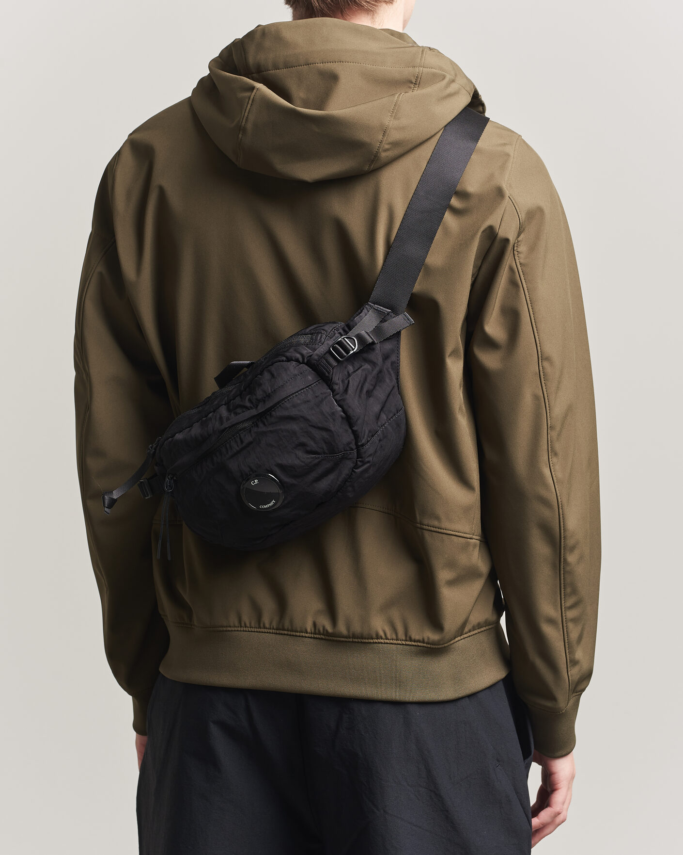 Uomini | Borse | C.P. Company | Nylon B Small Accessorie Bag Black