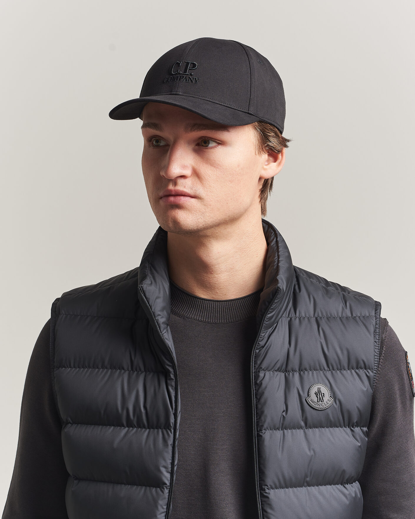 Uomini | Cappelli & Berretti | C.P. Company | Cotton Gabardine Cap Black